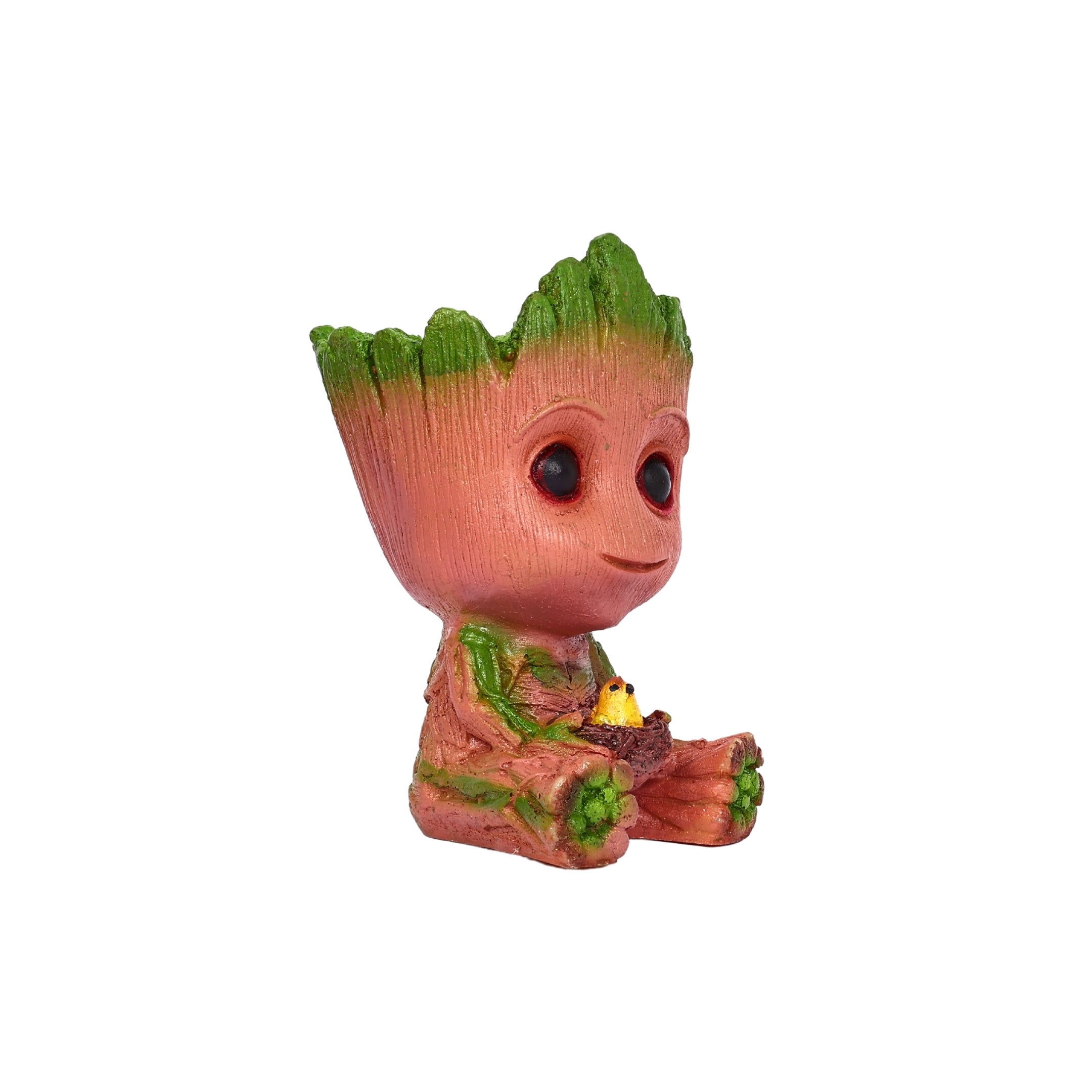 Decorative Groot Plant Holder—Pink