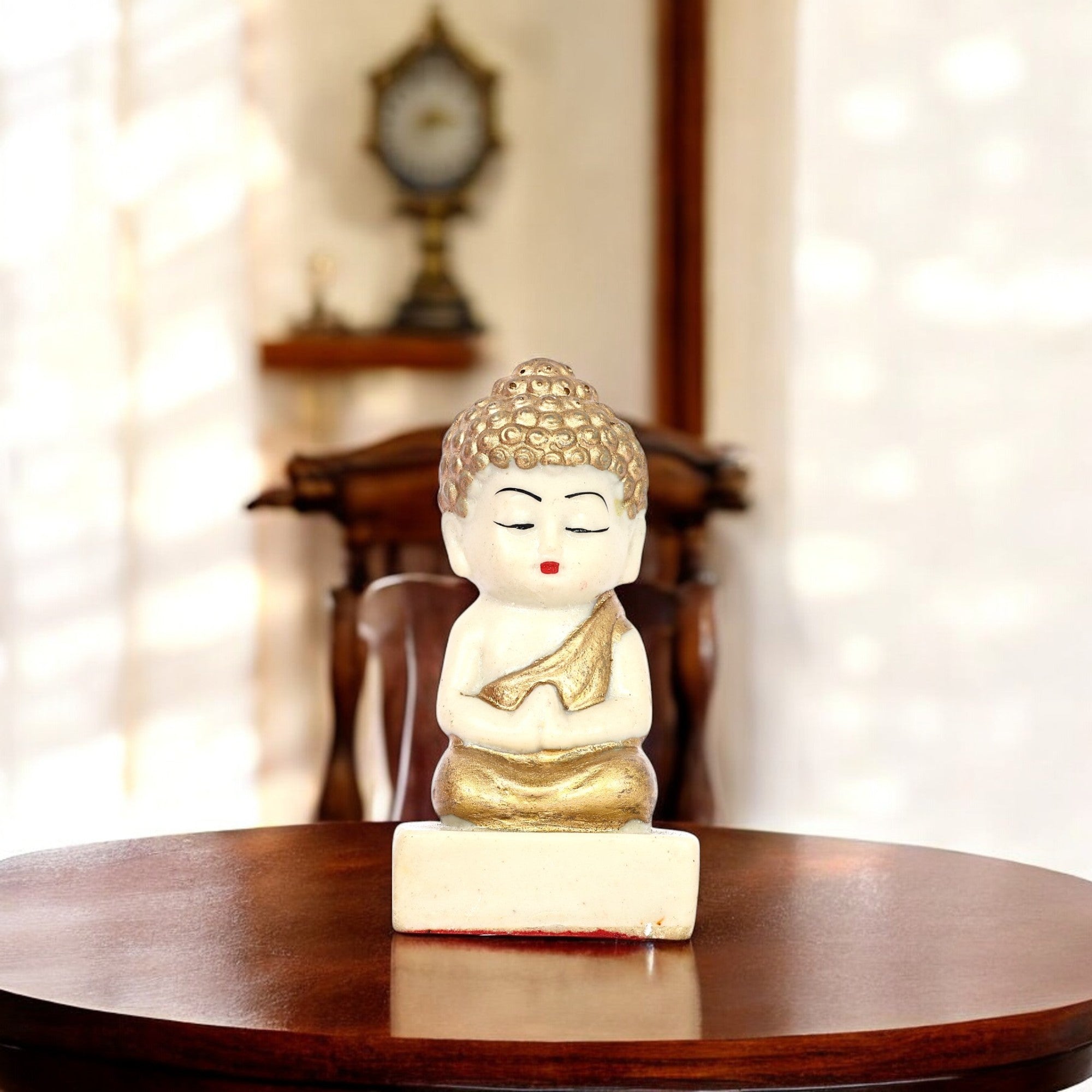 Decorative Mini Buddha Idol—Golden