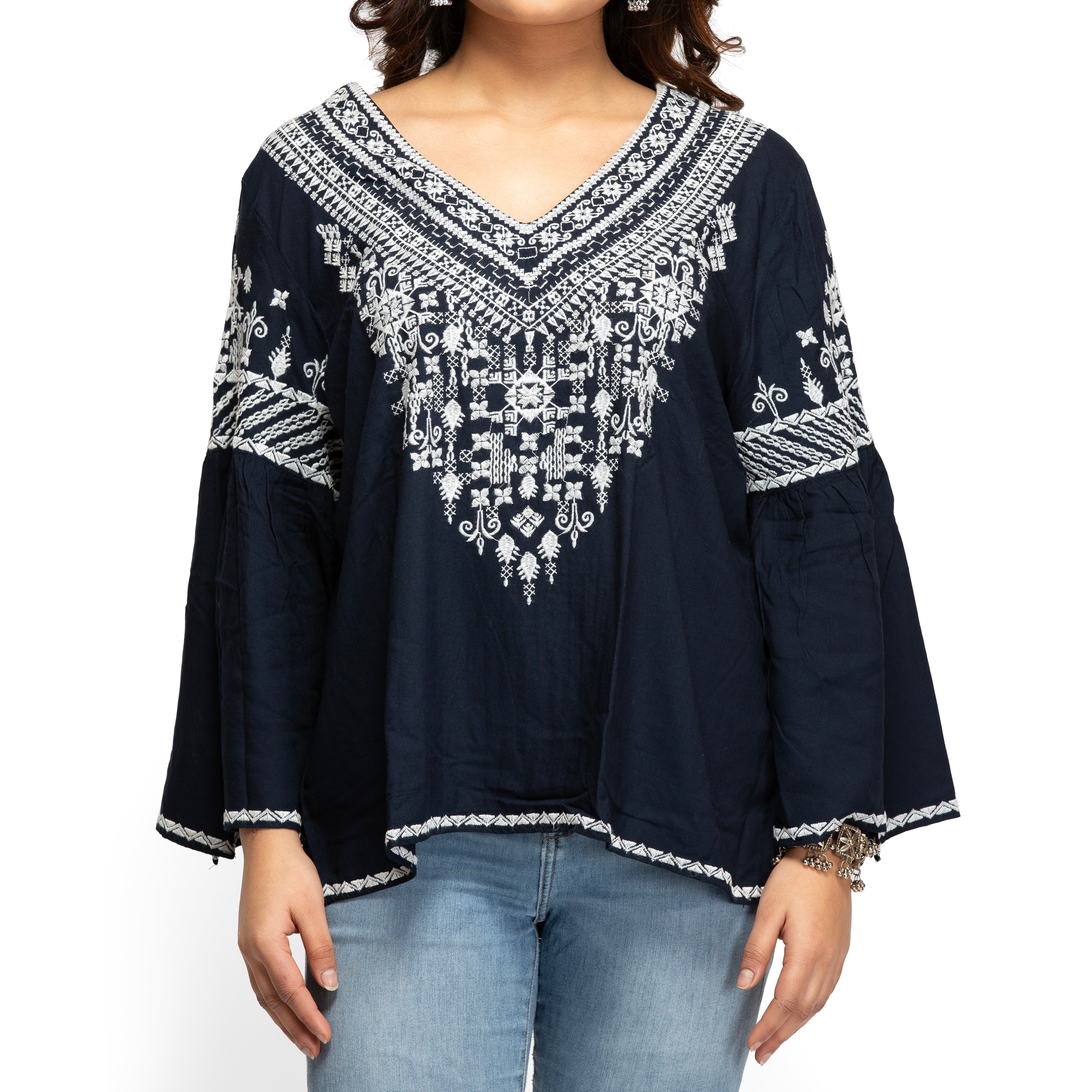 Women's Embroidered tunic for women - Taantav