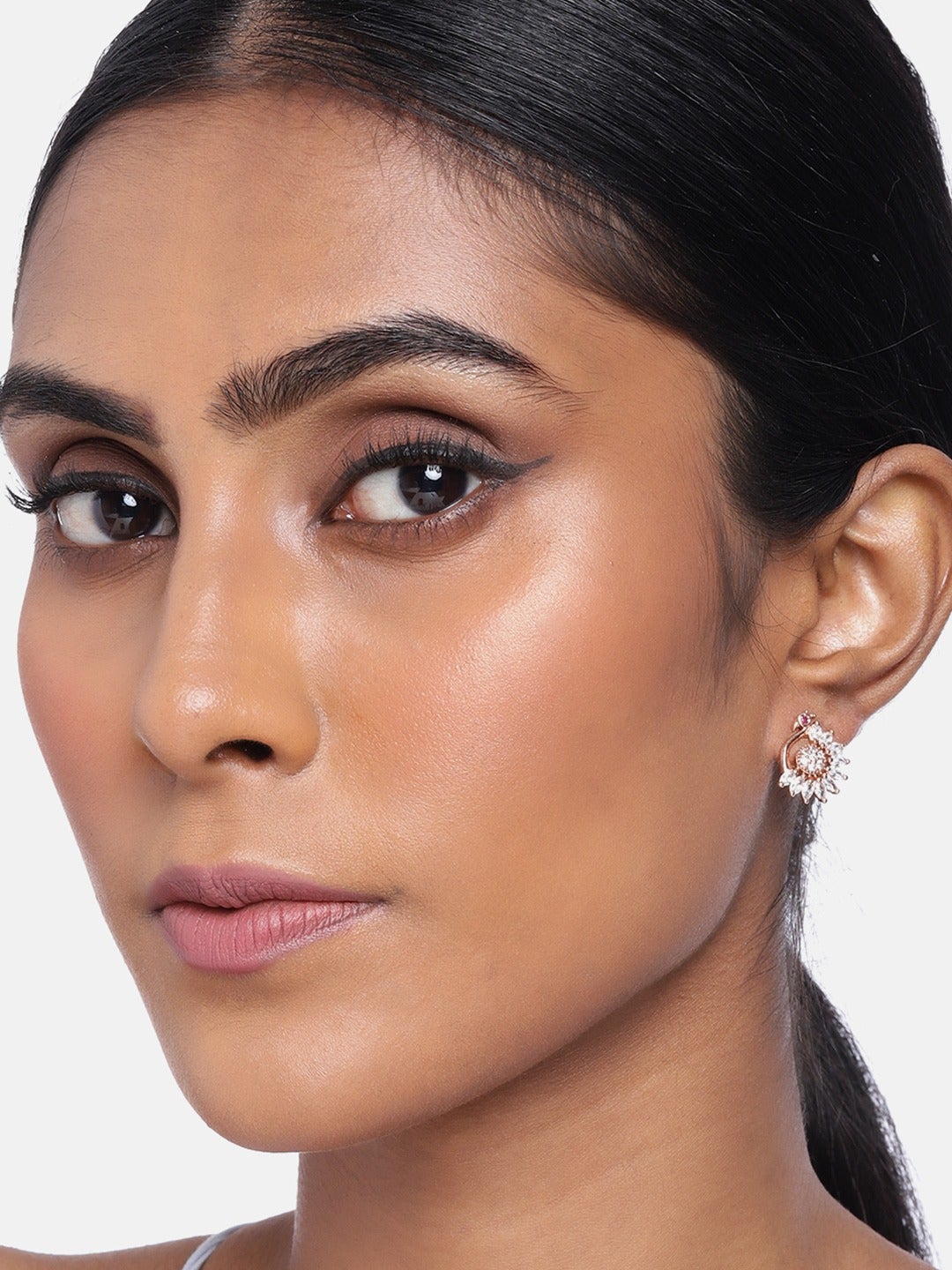 Women's Â Crystal AD Stone Stud Earrings for Women