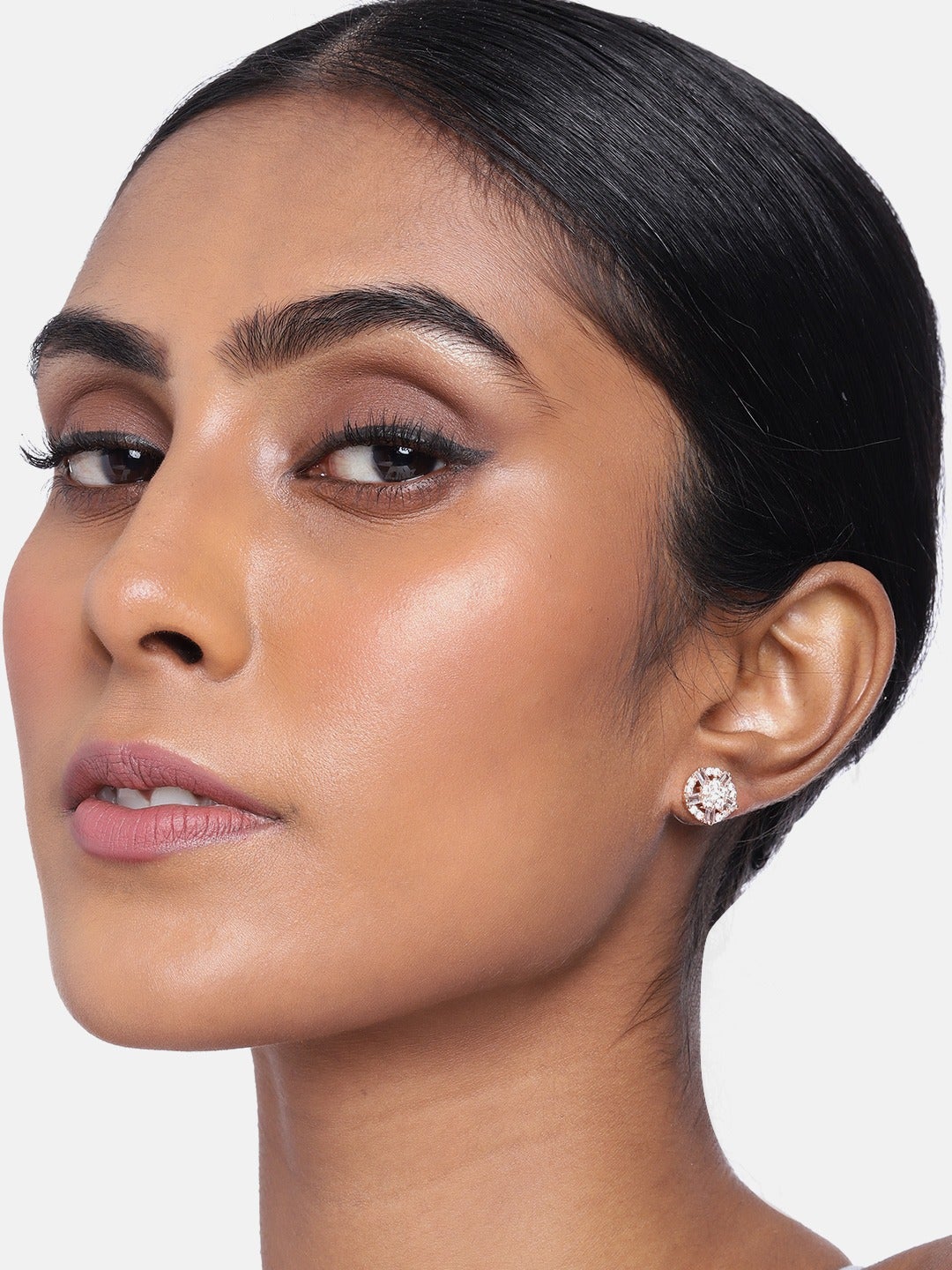 Women's Â Crystal AD Stone Stud Earrings for Women