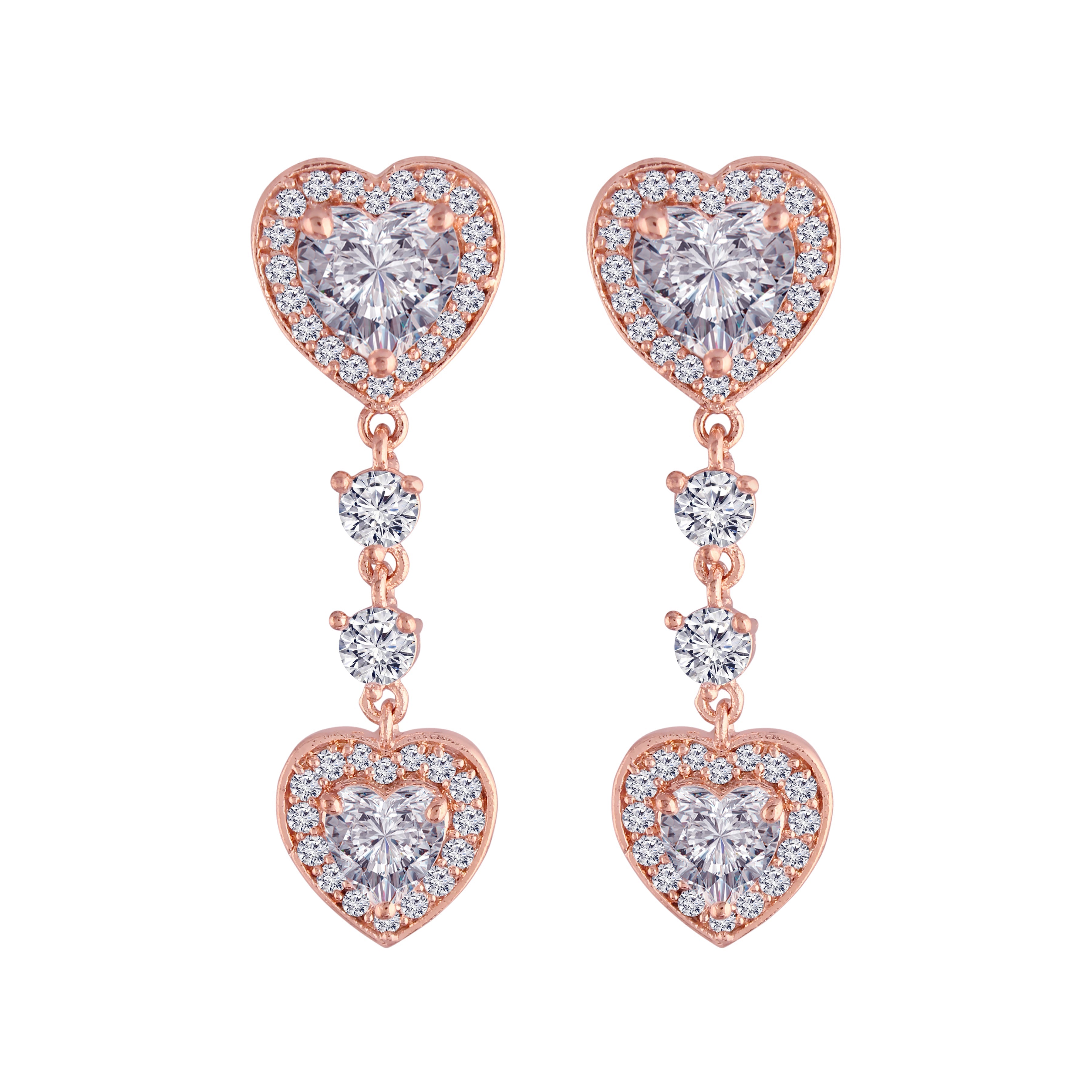Women's Â Crystal AD Stone Dangle & Drop Earrings for Women