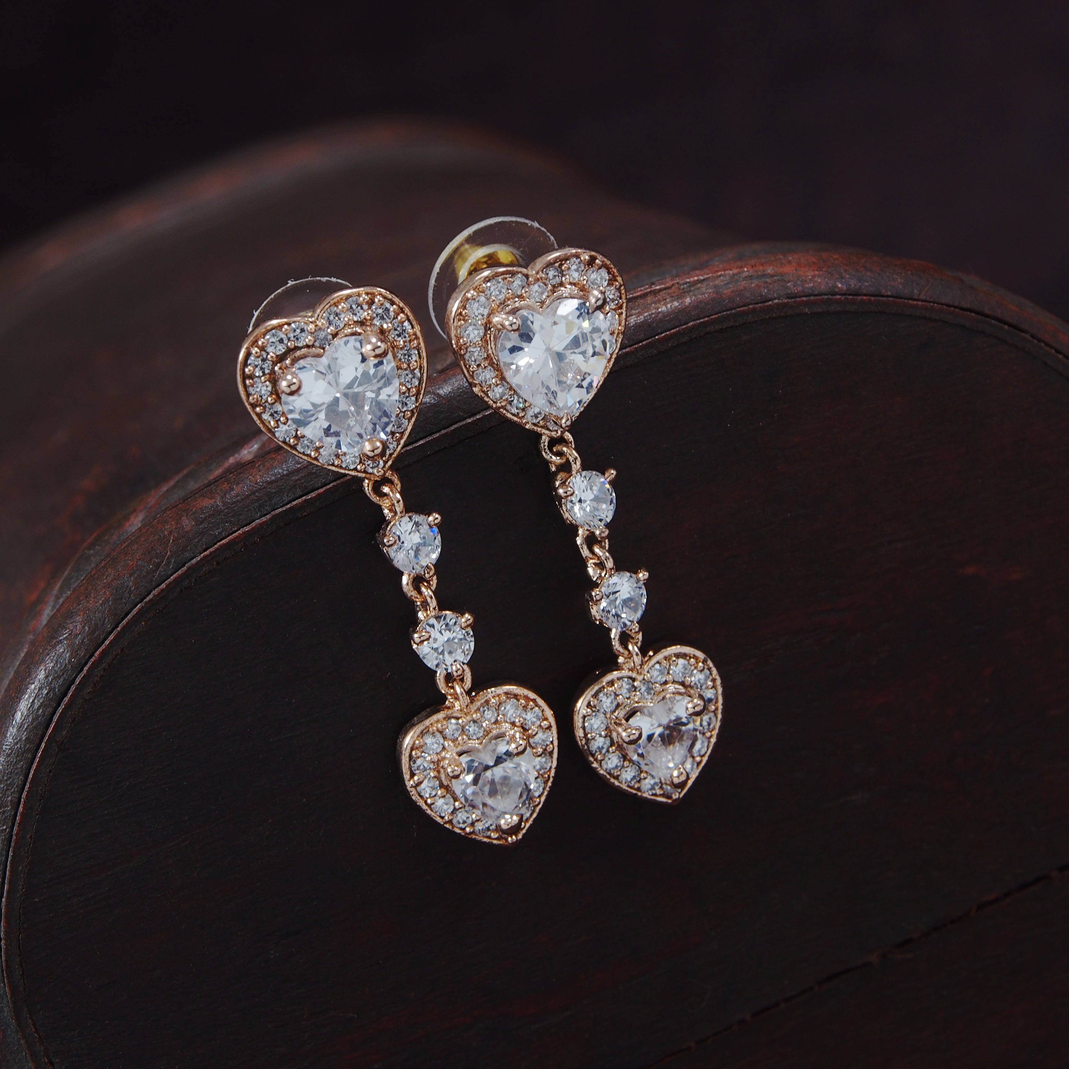 Women's Â Crystal AD Stone Dangle & Drop Earrings for Women