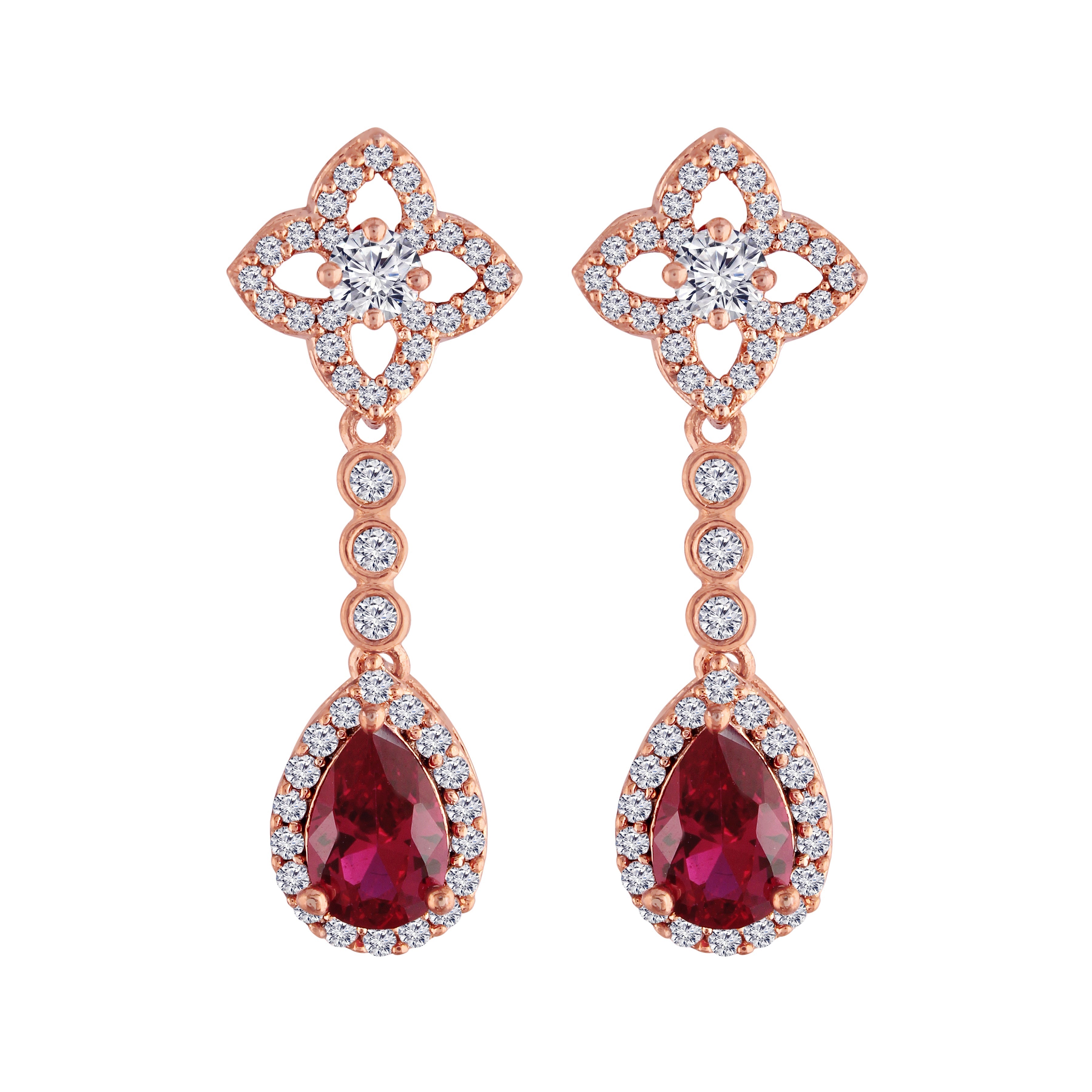Women's Â Crystal AD Stone Dangle & Drop Earrings for Women