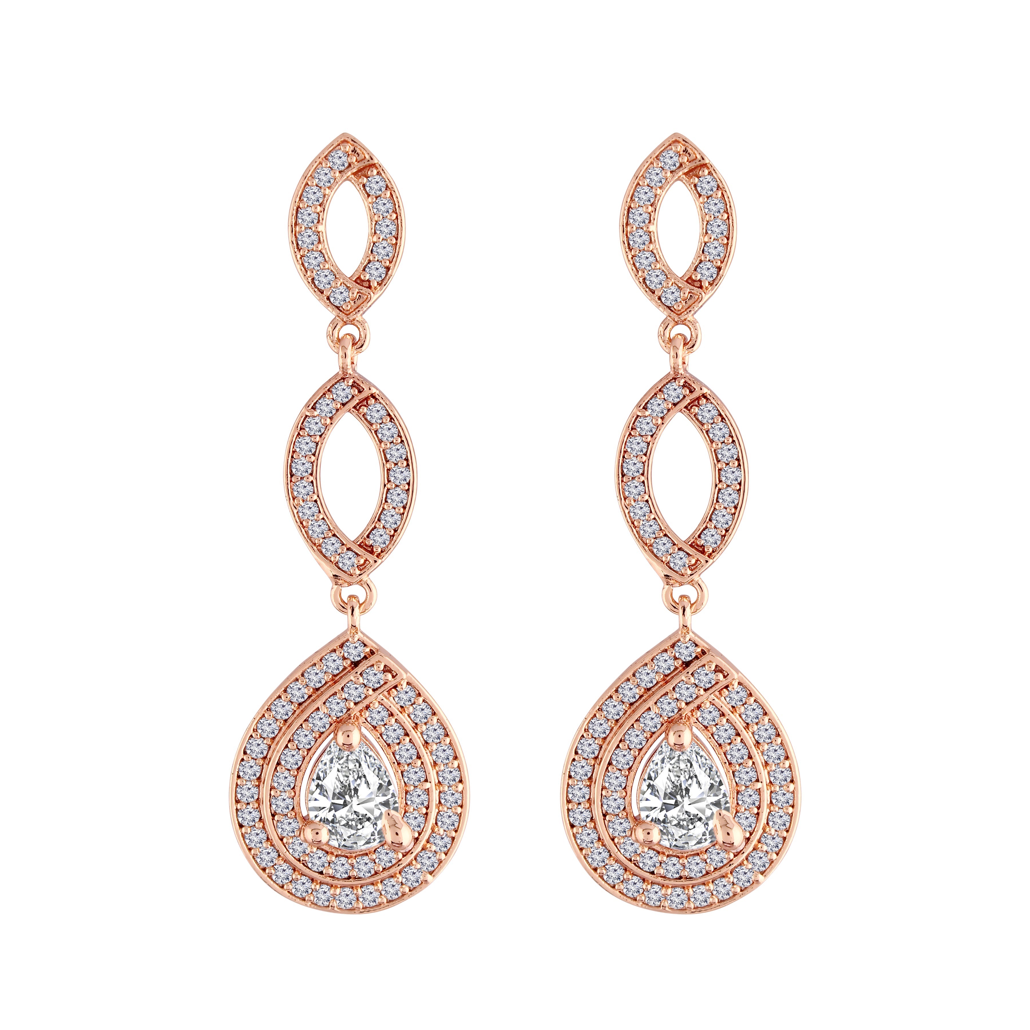 Women's Â Crystal AD Stone Dangle & Drop Earrings for Women