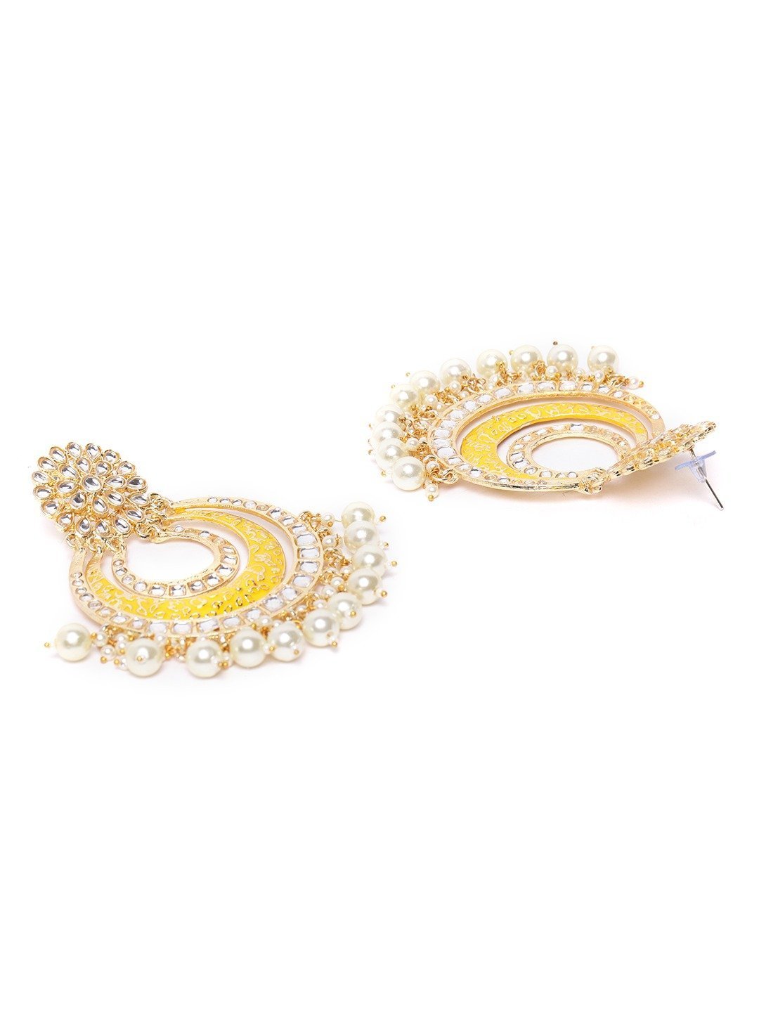 Women Kundan Chandbali Earrings by Priyaasi (1 Pai