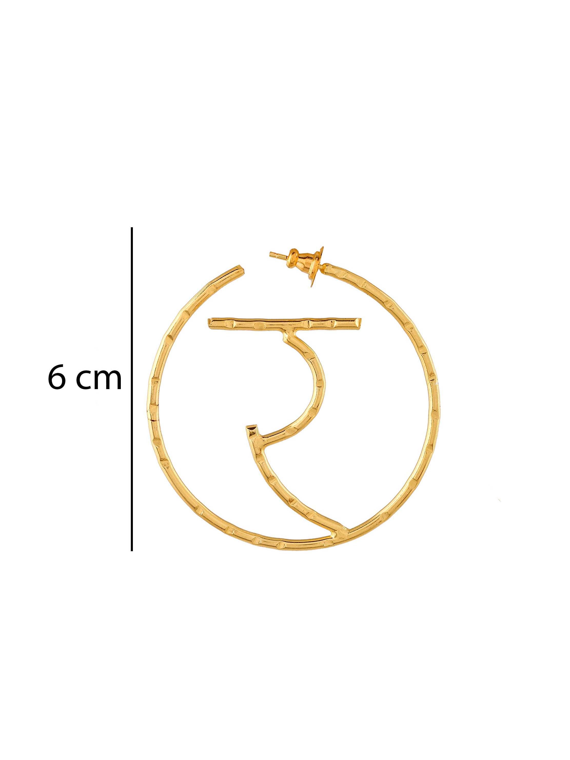 Women's Akshar Encircled Earring En15