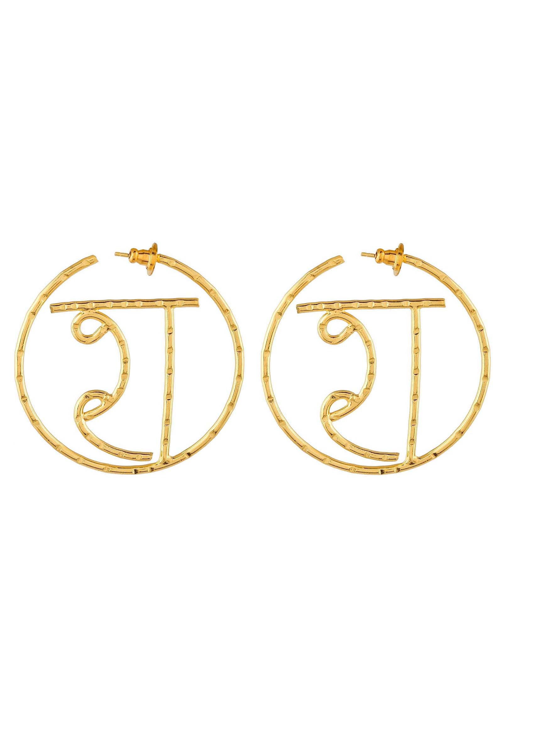 Women's Akshar Encircled Earring En19 - Zurii Jewels
