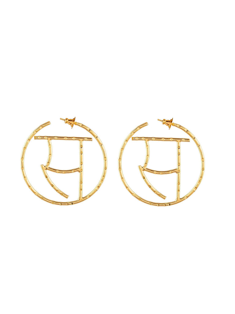 Women's Akshar Encircled Earring En22