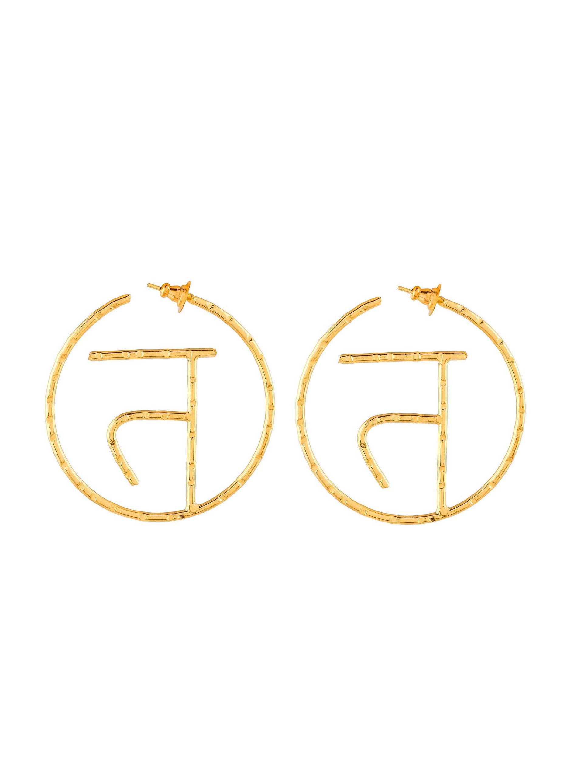 Women's Akshar Encircled Earring En66