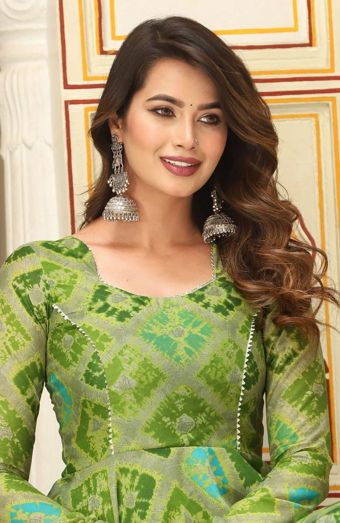 Women's English Lvy Back Less Anarkali