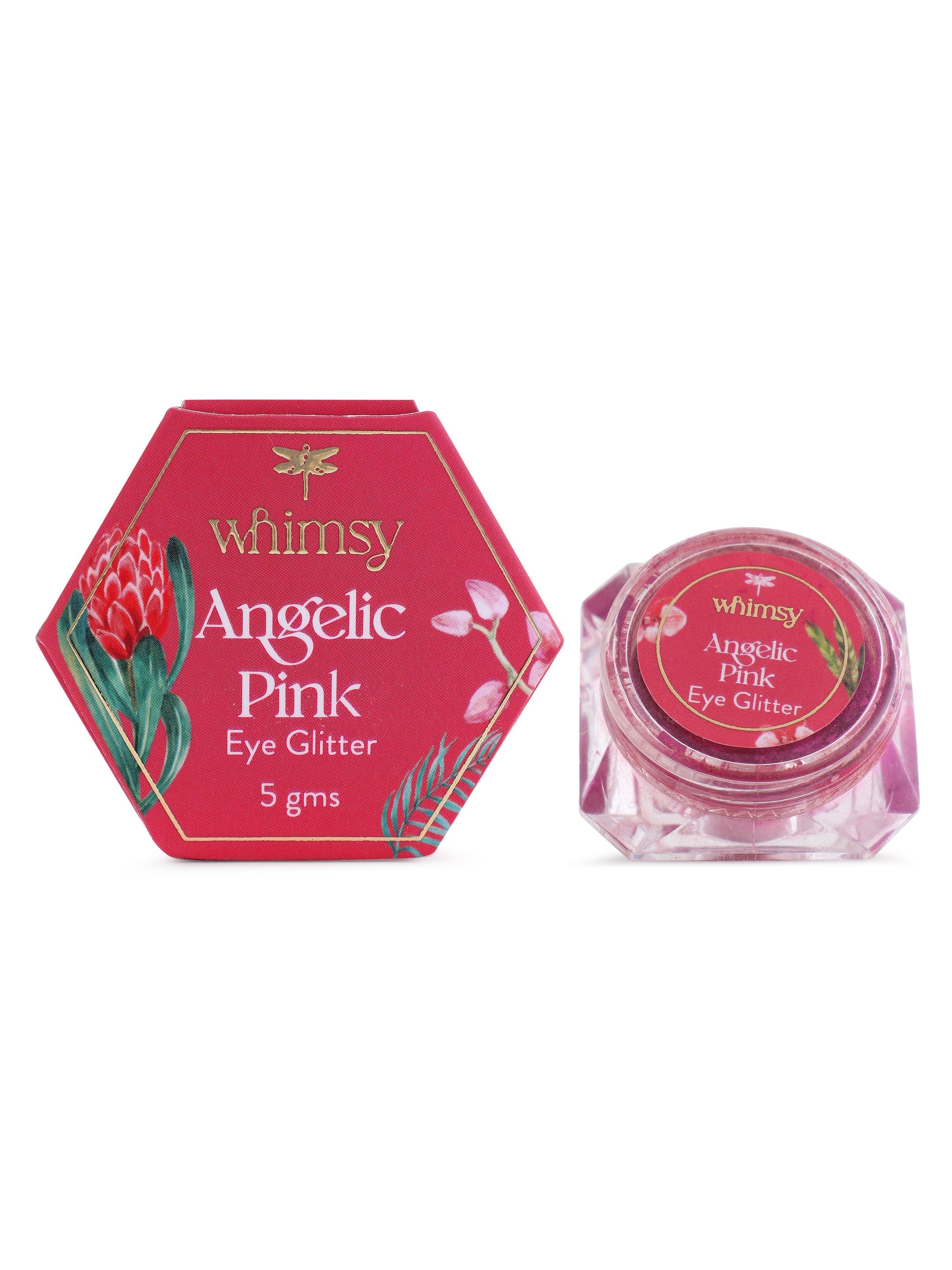 Women's Angelic Pink Eye Glitter - Whimsy