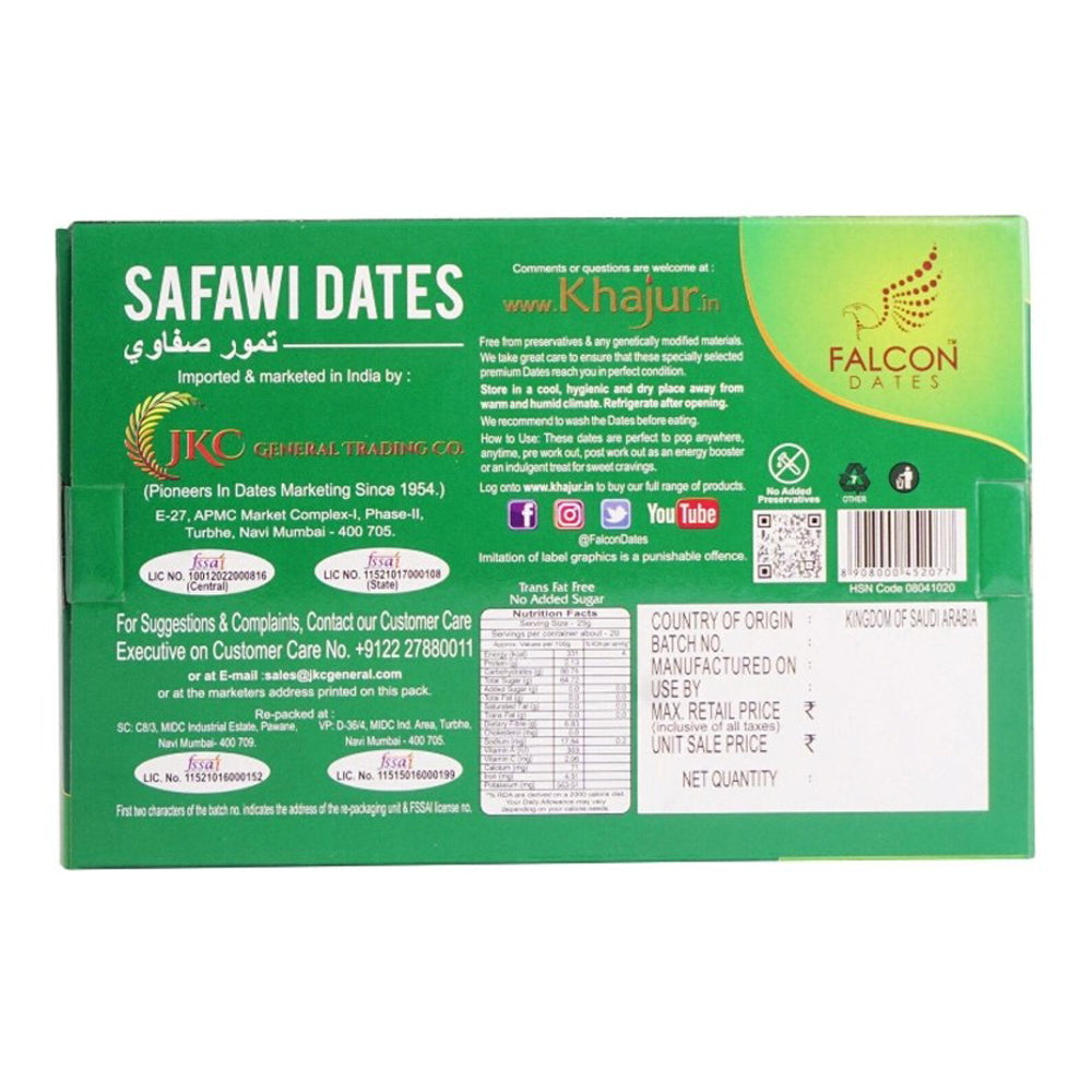 Falcon Safawi Dates