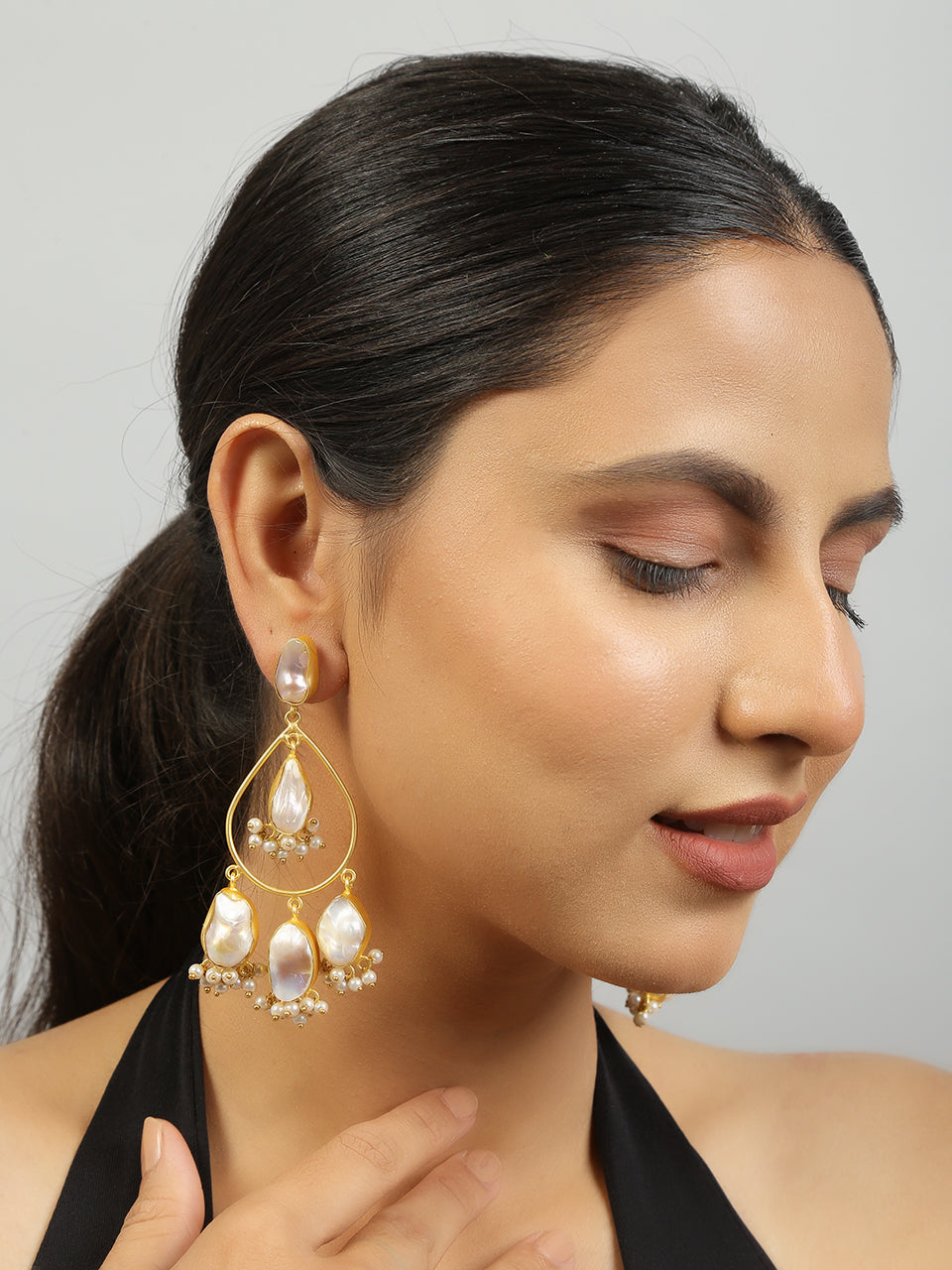 Women's Baroque Statement Earrings - Femizen