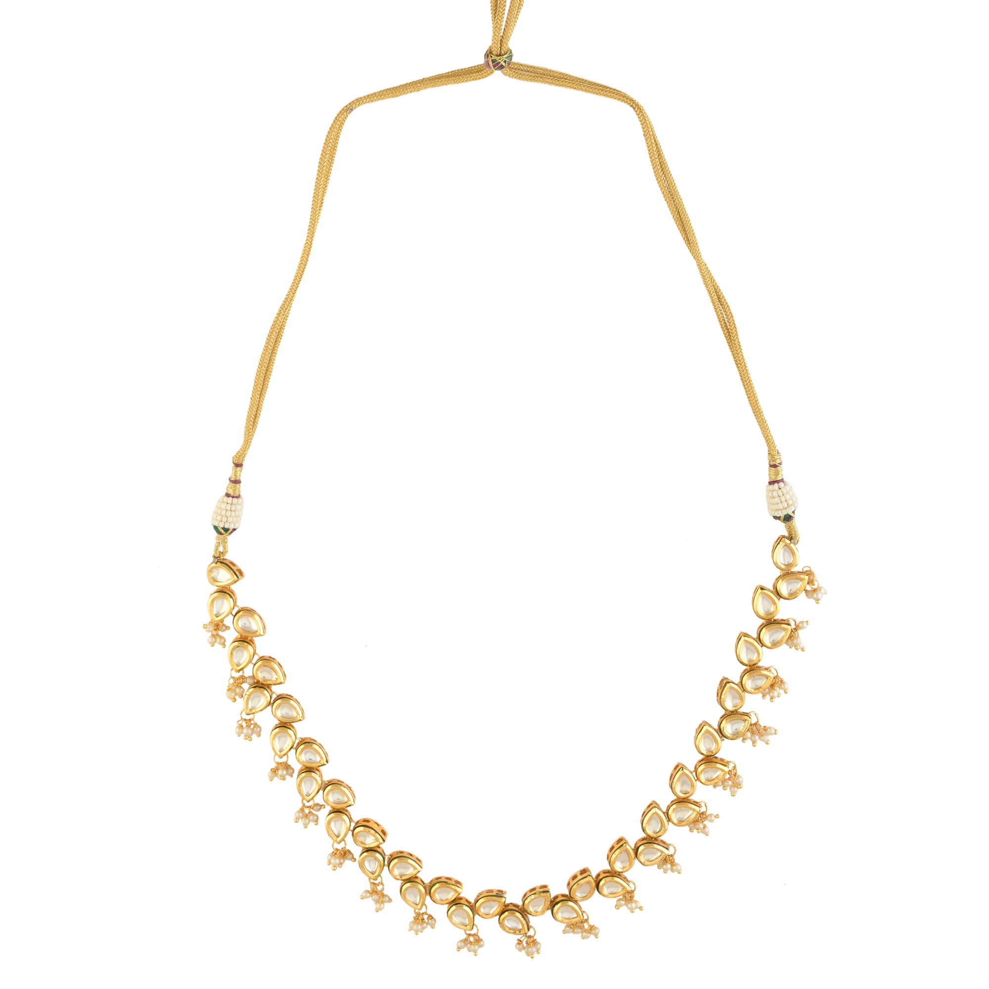 Women's  Elegant Tear drop shaped necklace with earrings - Femizen
