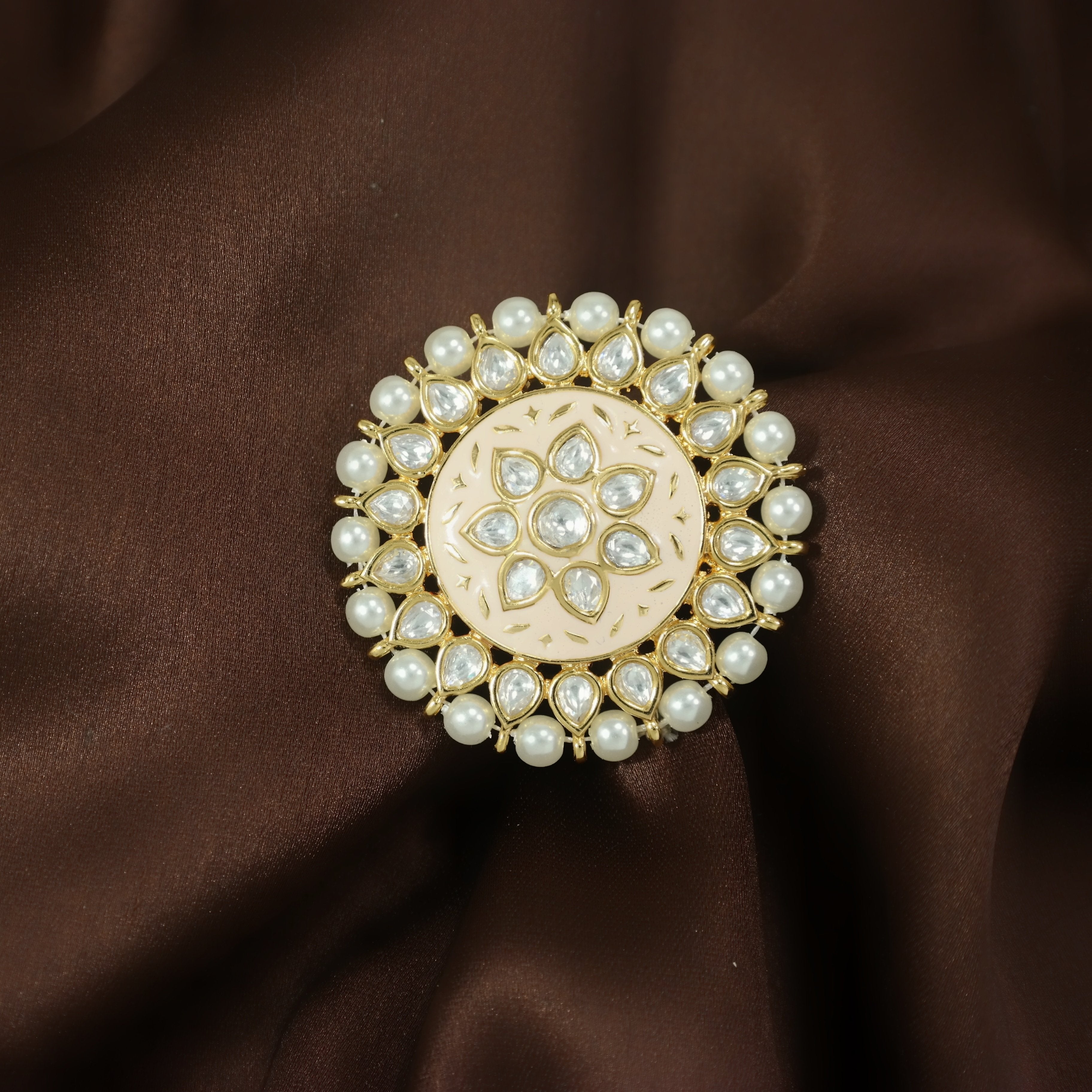 Women's Tradtional Meenakari finger ring