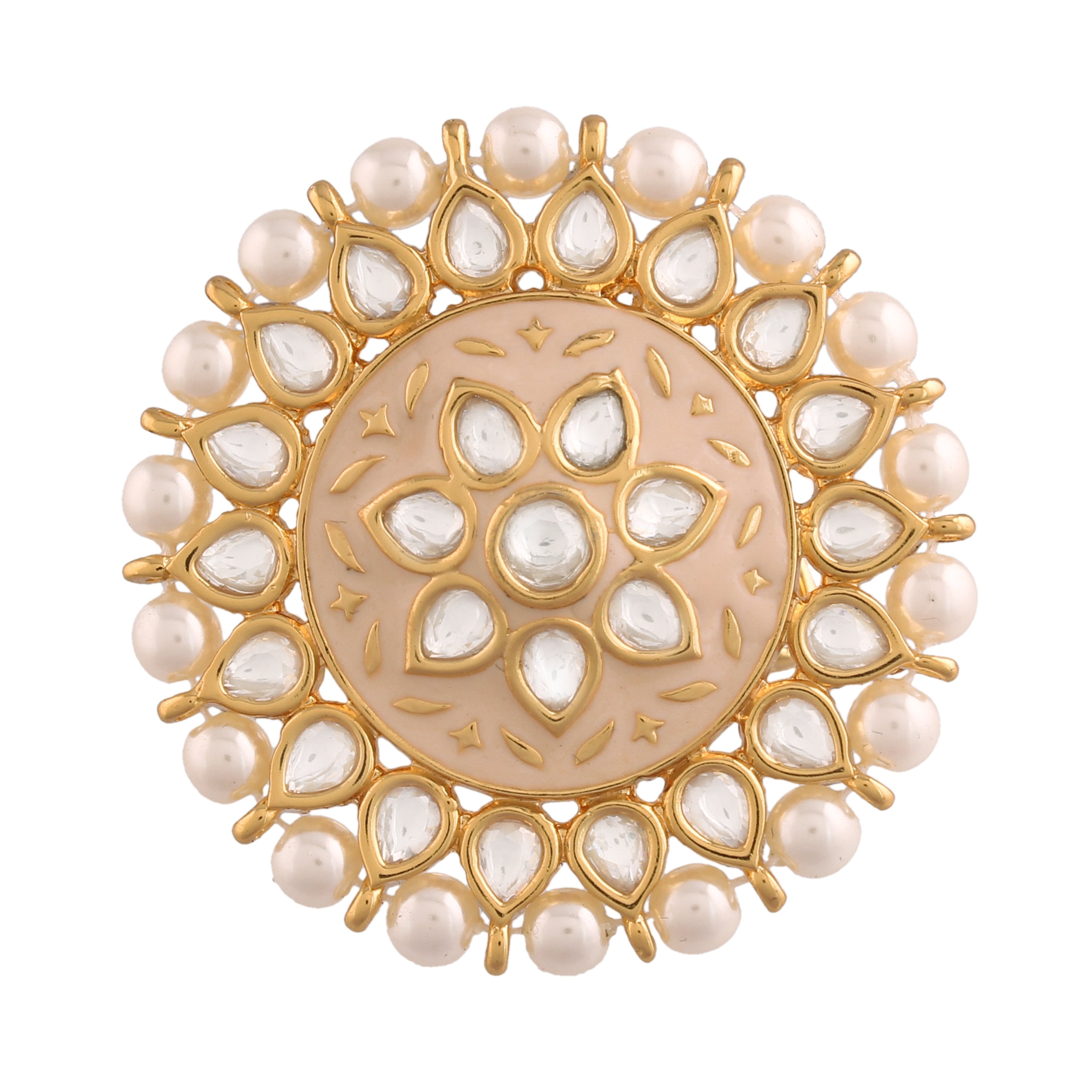 Women's Tradtional Meenakari finger ring