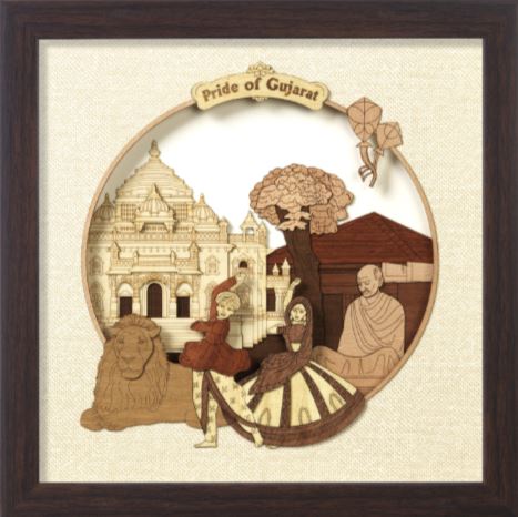 Gujarat Monument Frame