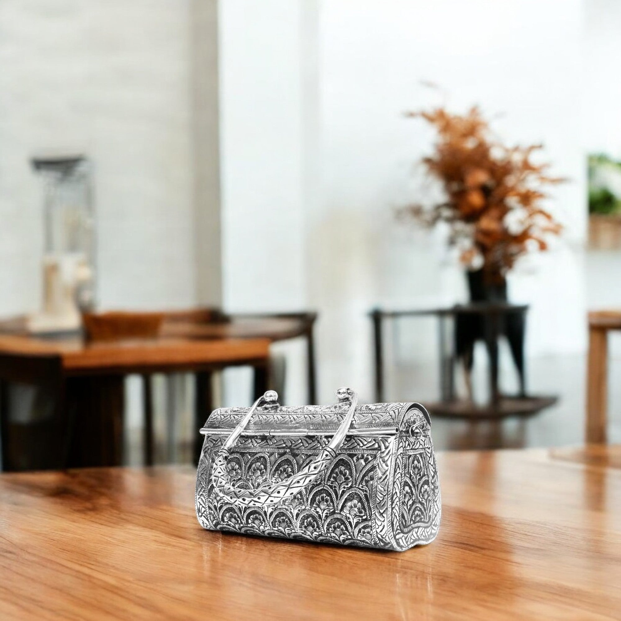 German Silver Clutch