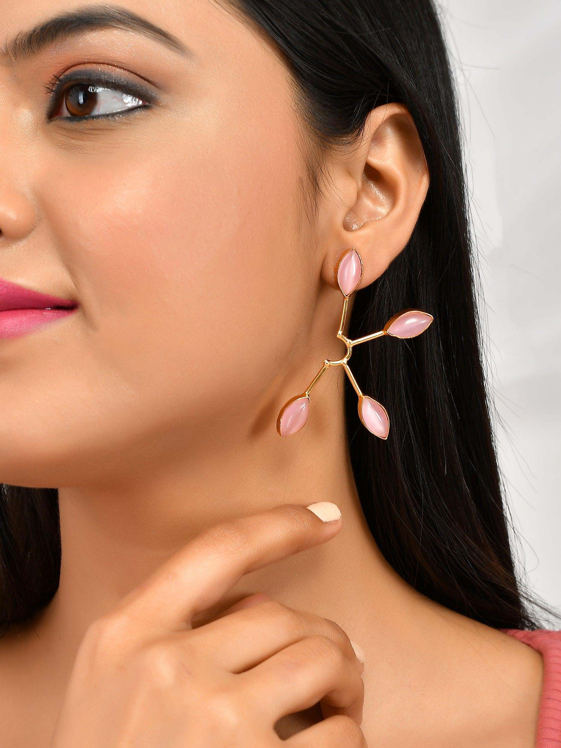 Women's Half Sun Quadra Earring - Zurii Jewels