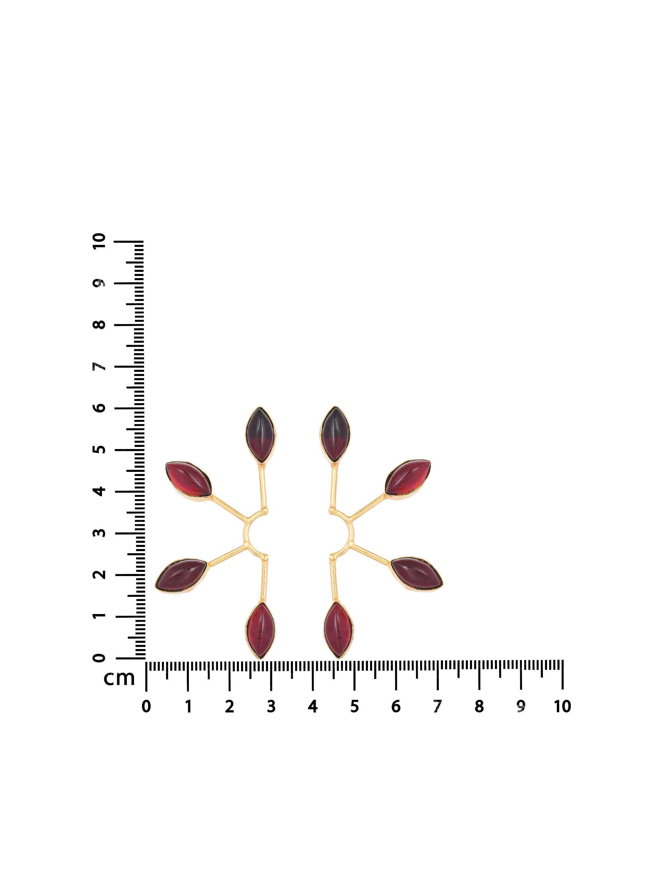 Women's Half Sun Quadra Earring