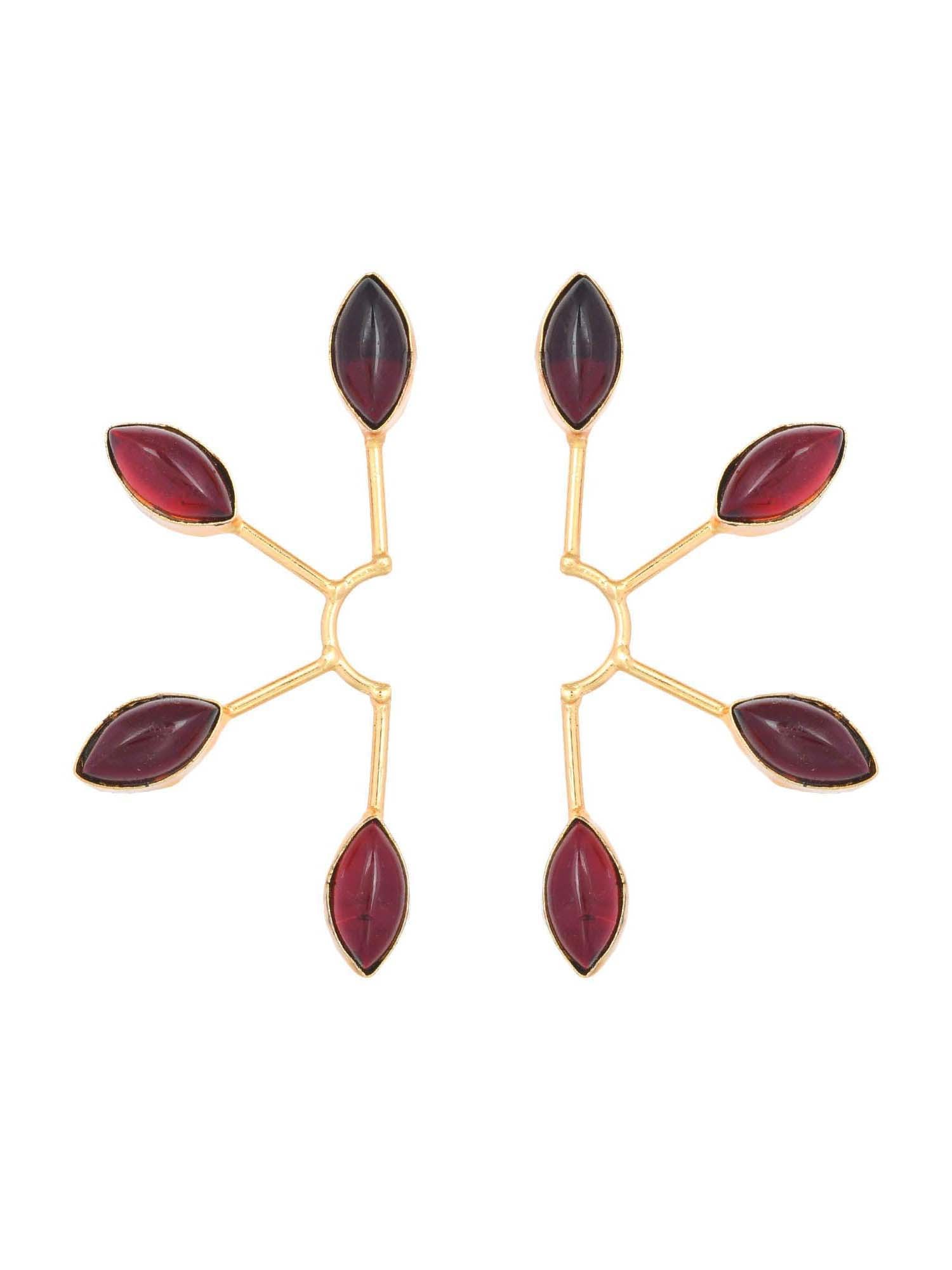 Women's Half Sun Quadra Earring