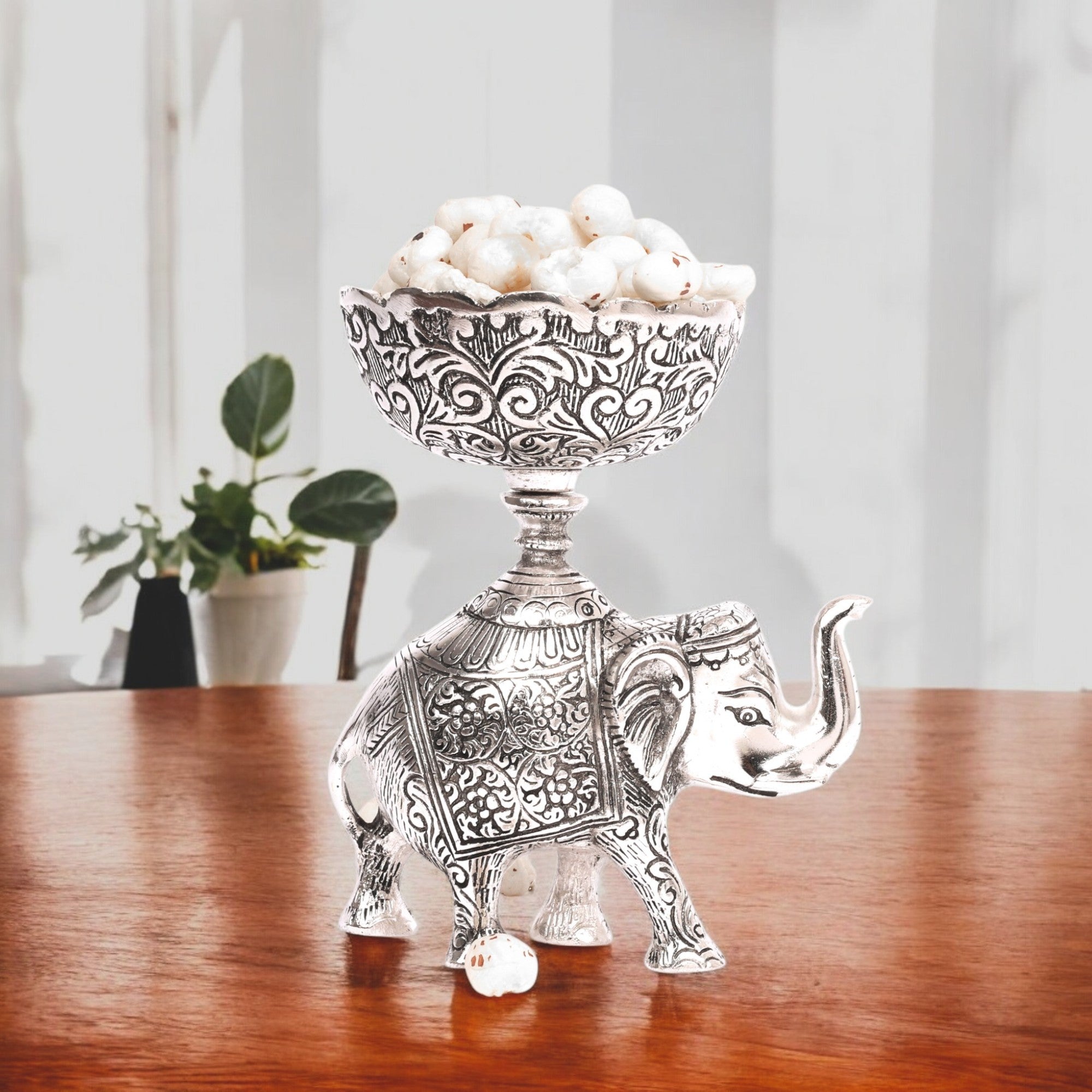 German Silver Elephant Bowl - Natriel