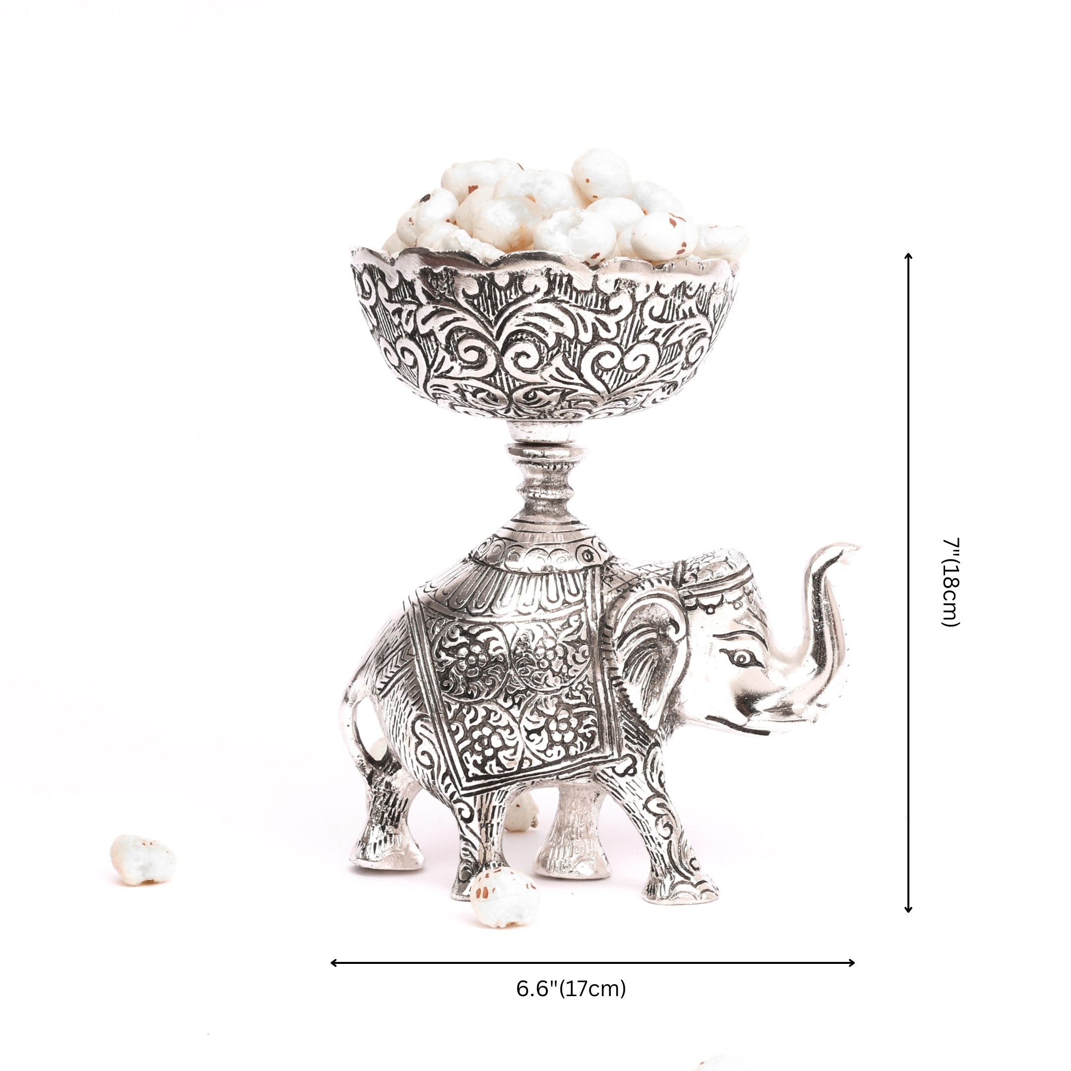 German Silver Elephant Bowl - Natriel