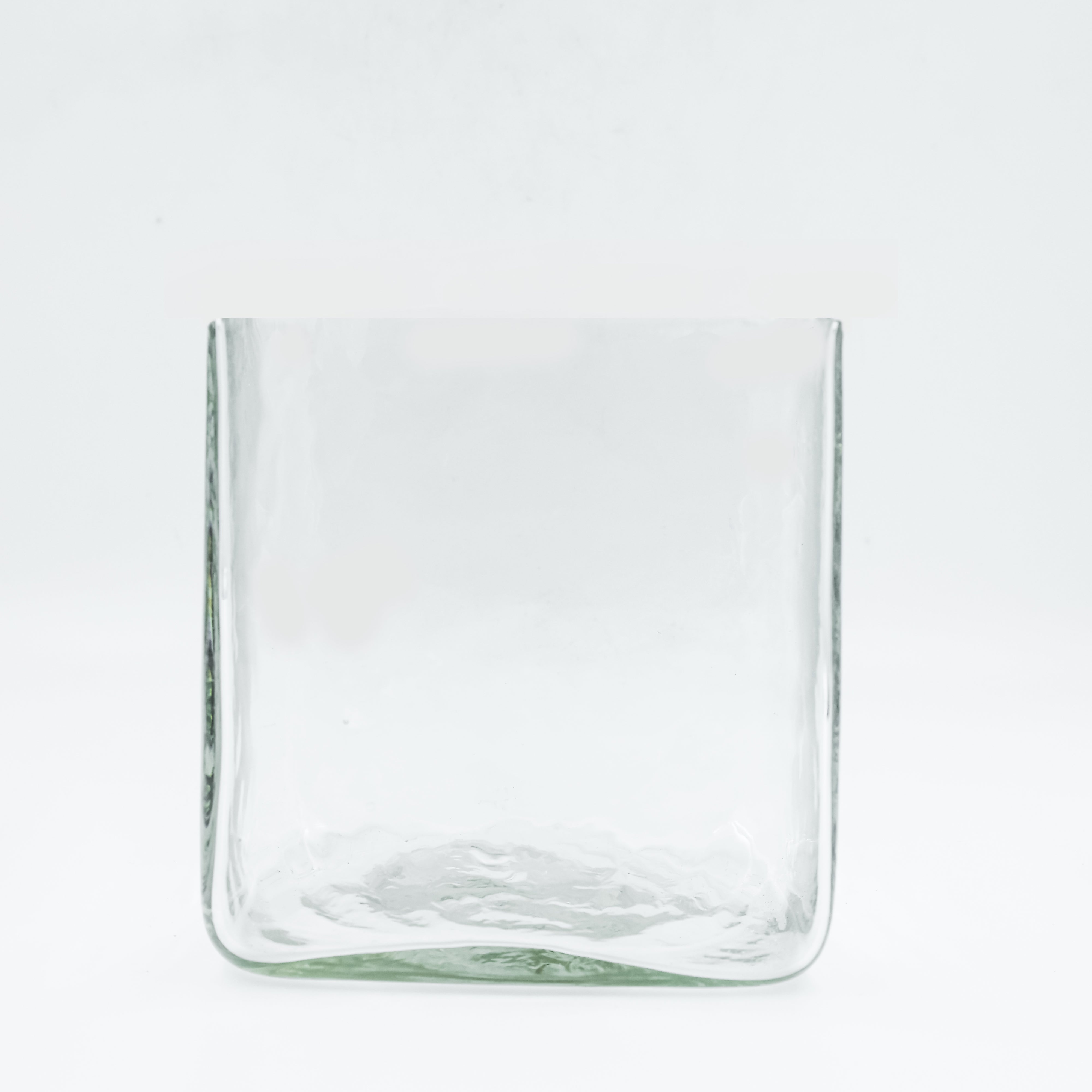 Chic Decorative Glass Square Flower Vase – Stylish Centerpiece for Any Space - Natriel