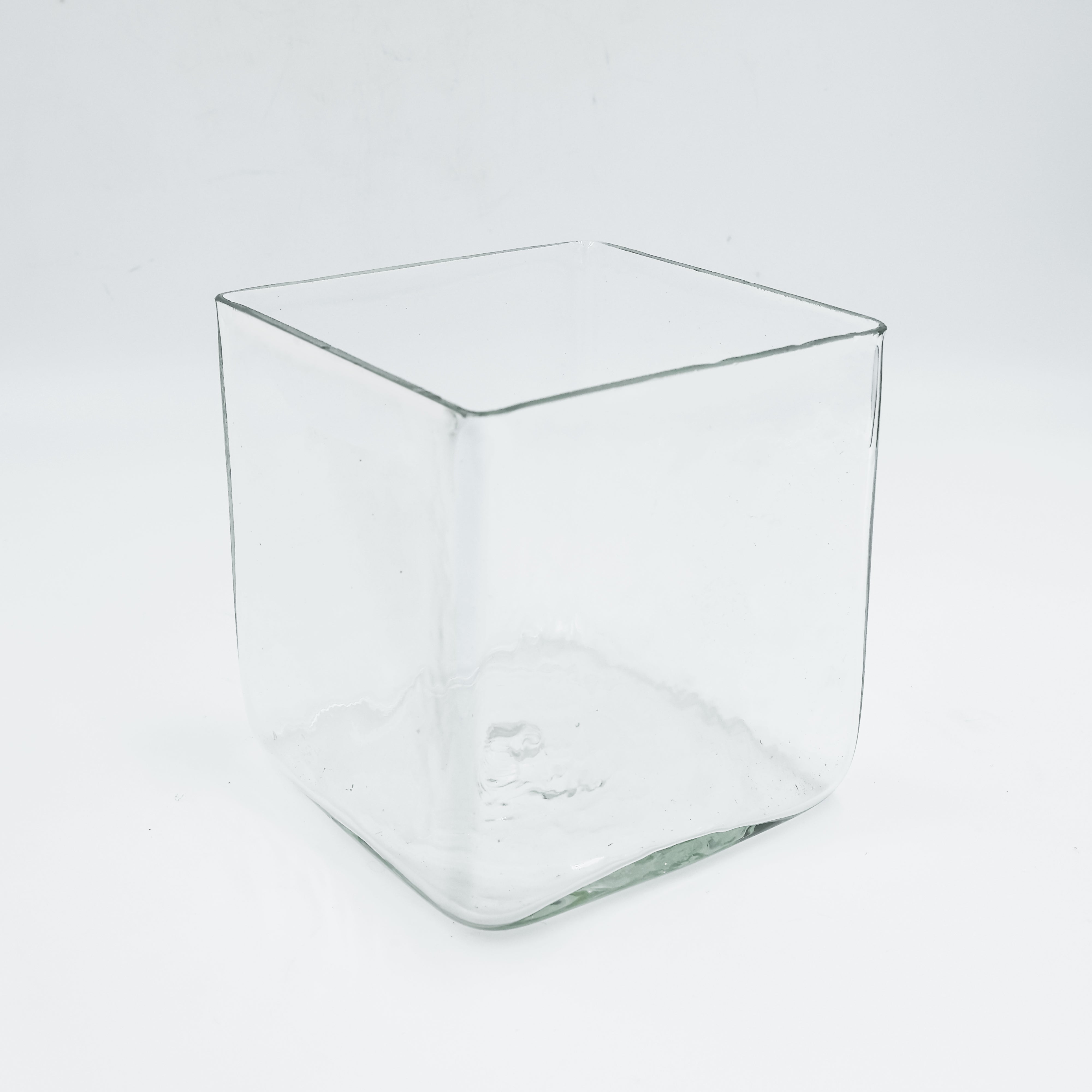 Chic Decorative Glass Square Flower Vase – Stylish Centerpiece for Any Space - Natriel