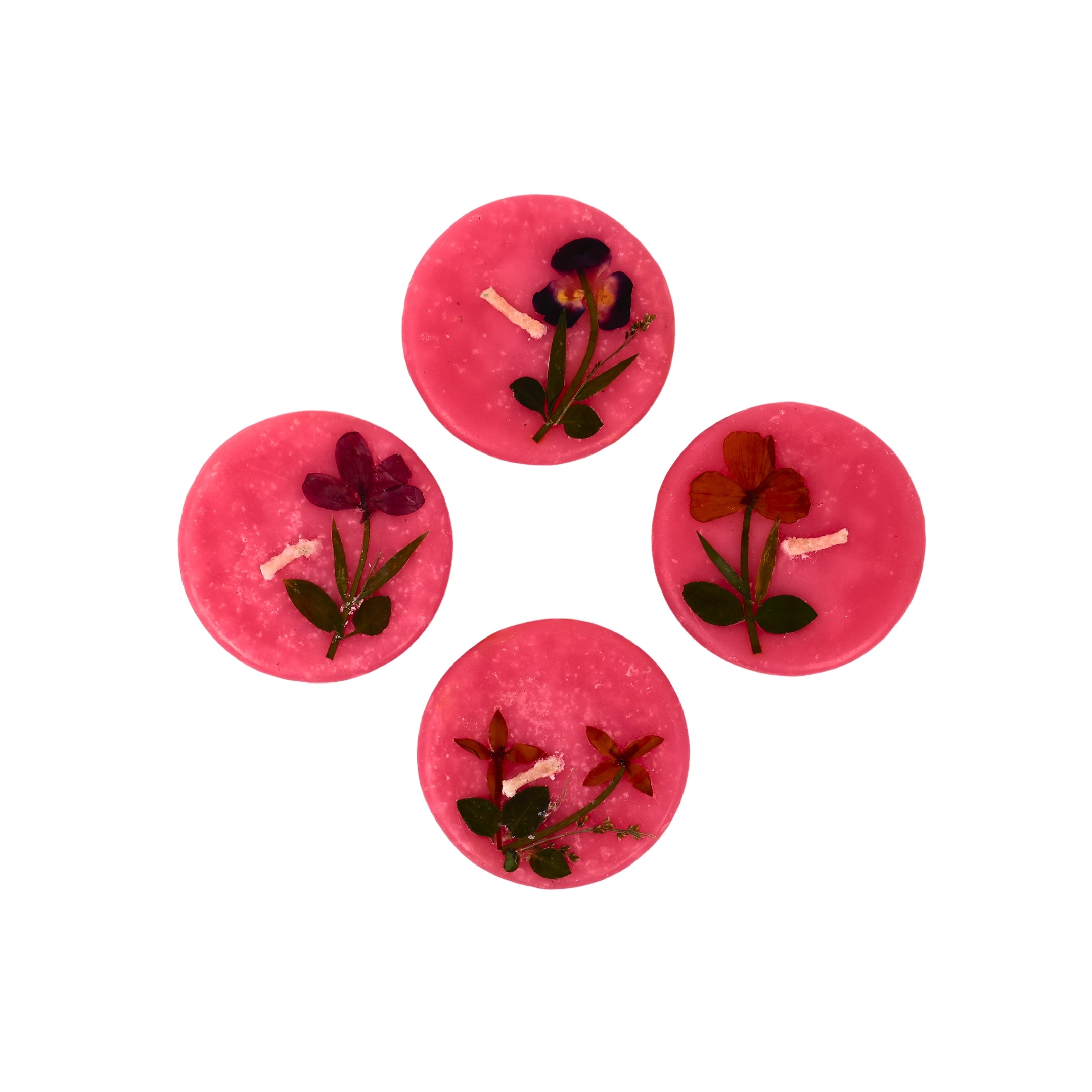 Set of 4 Floating Scented Candles - Natriel