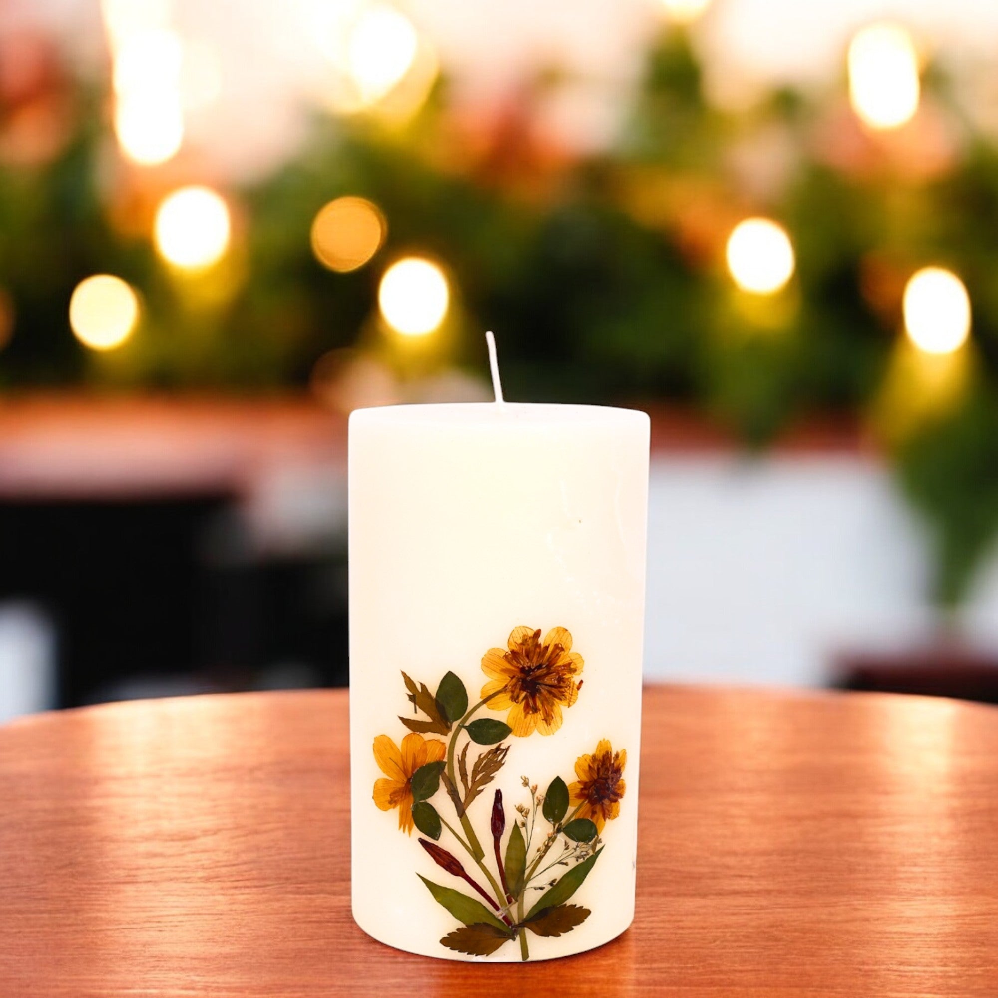 Eco-Friendly Soy Wax Scented Pillar Candle - Natriel