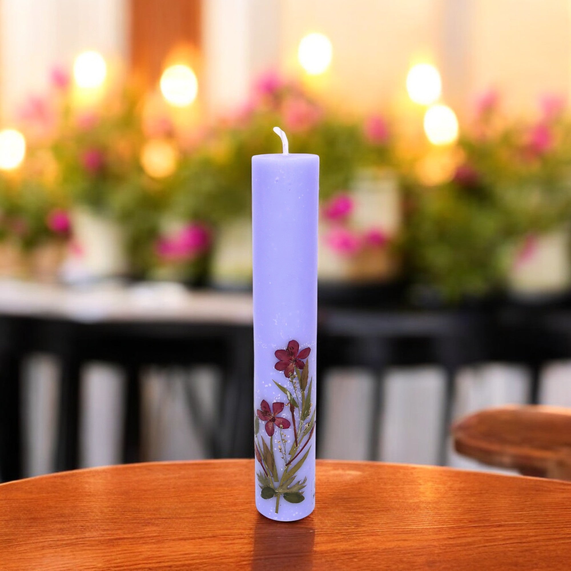 Eco-friendly Soy Wax Scented Pillar Candle - Natriel