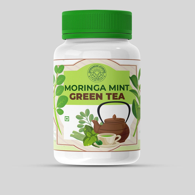 Herbal-Mint Green Tea - Refresh And Revitalize With Nature'S Best Brew 20 Teabag - Jayshankar Ayurved