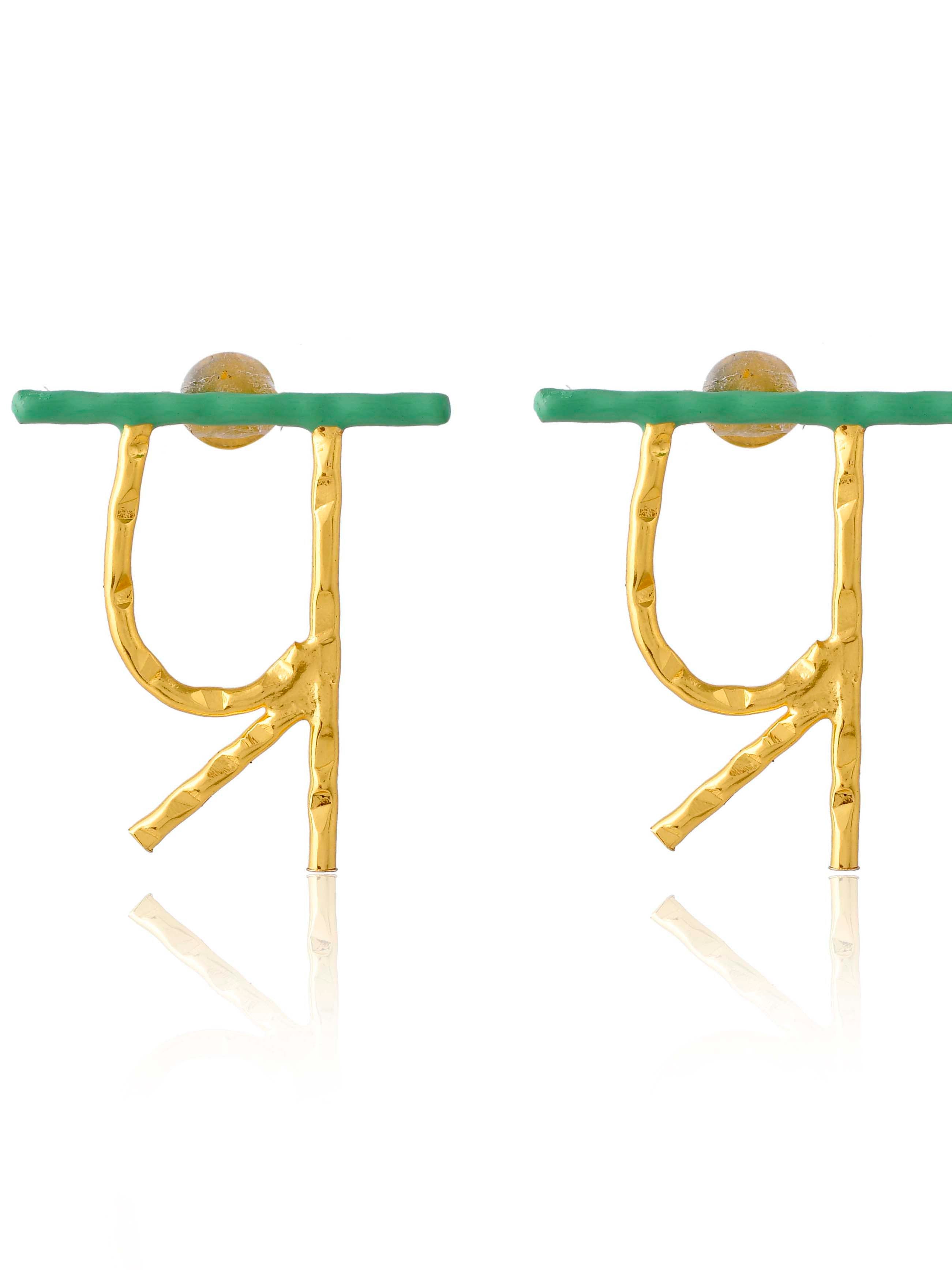 Women's Akshar Highlighter Earring E01