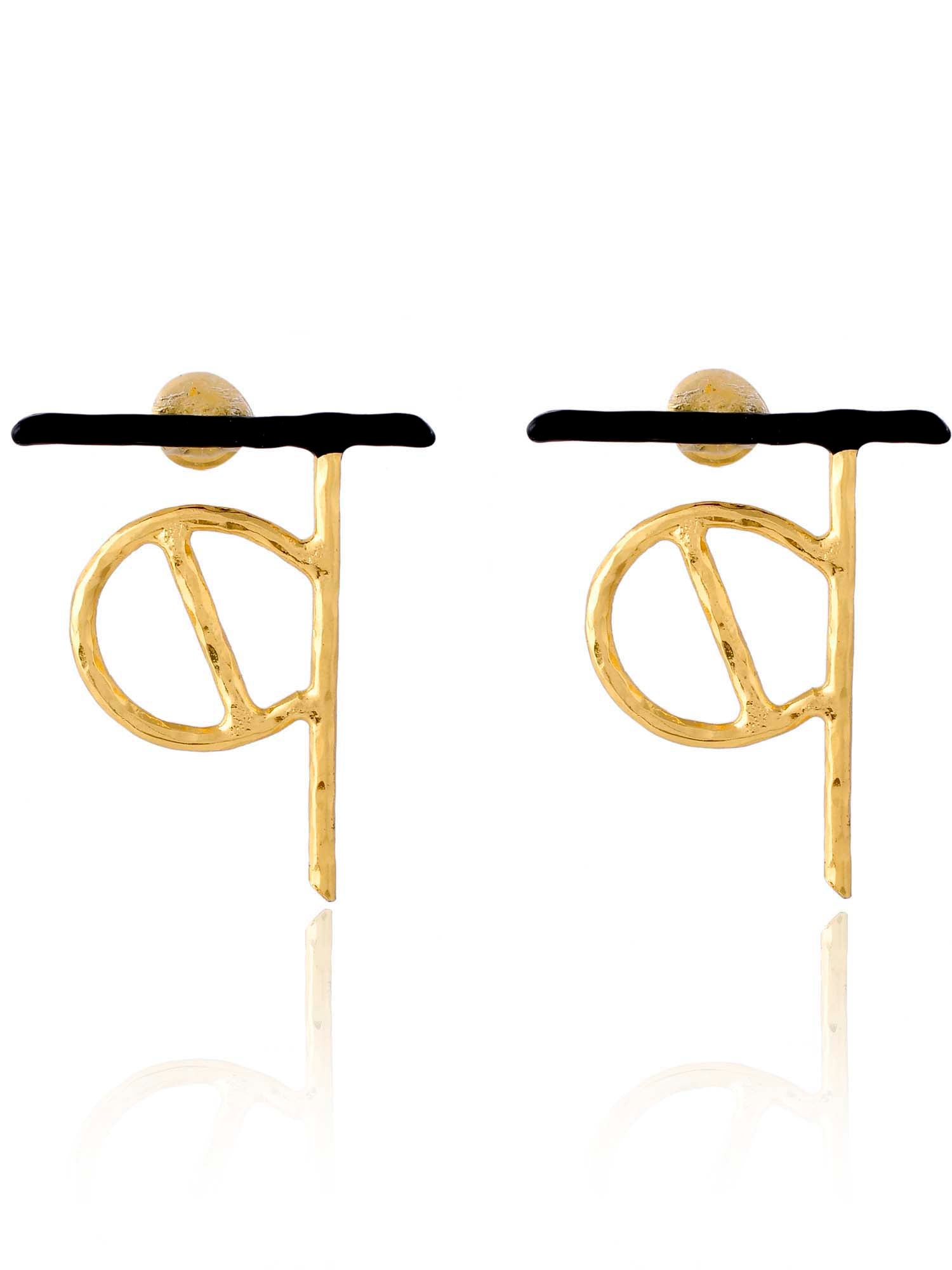 Women's Akshar Highlighter Earring H5H