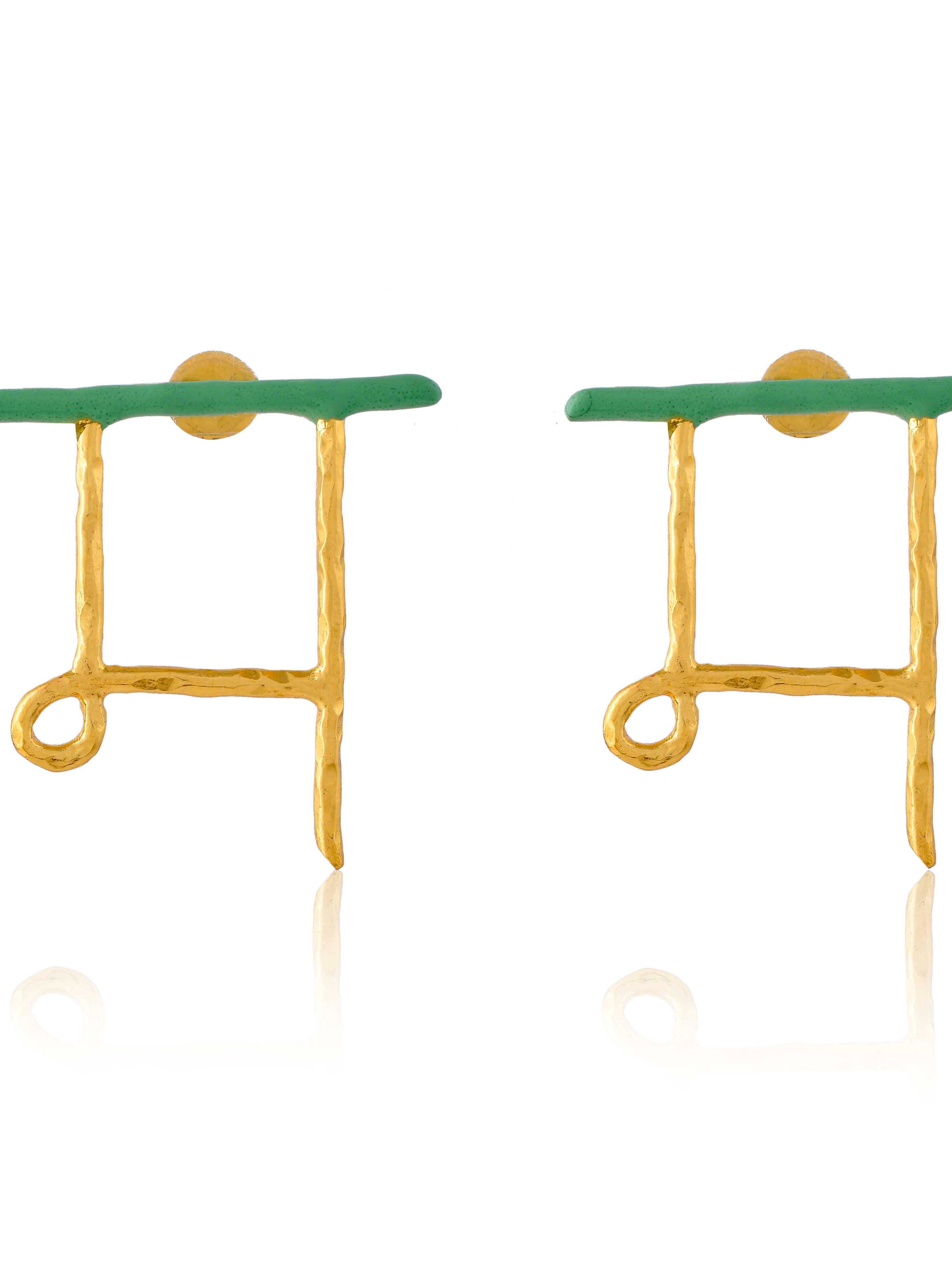 Women's Akshar Highlighter Earring Mh1