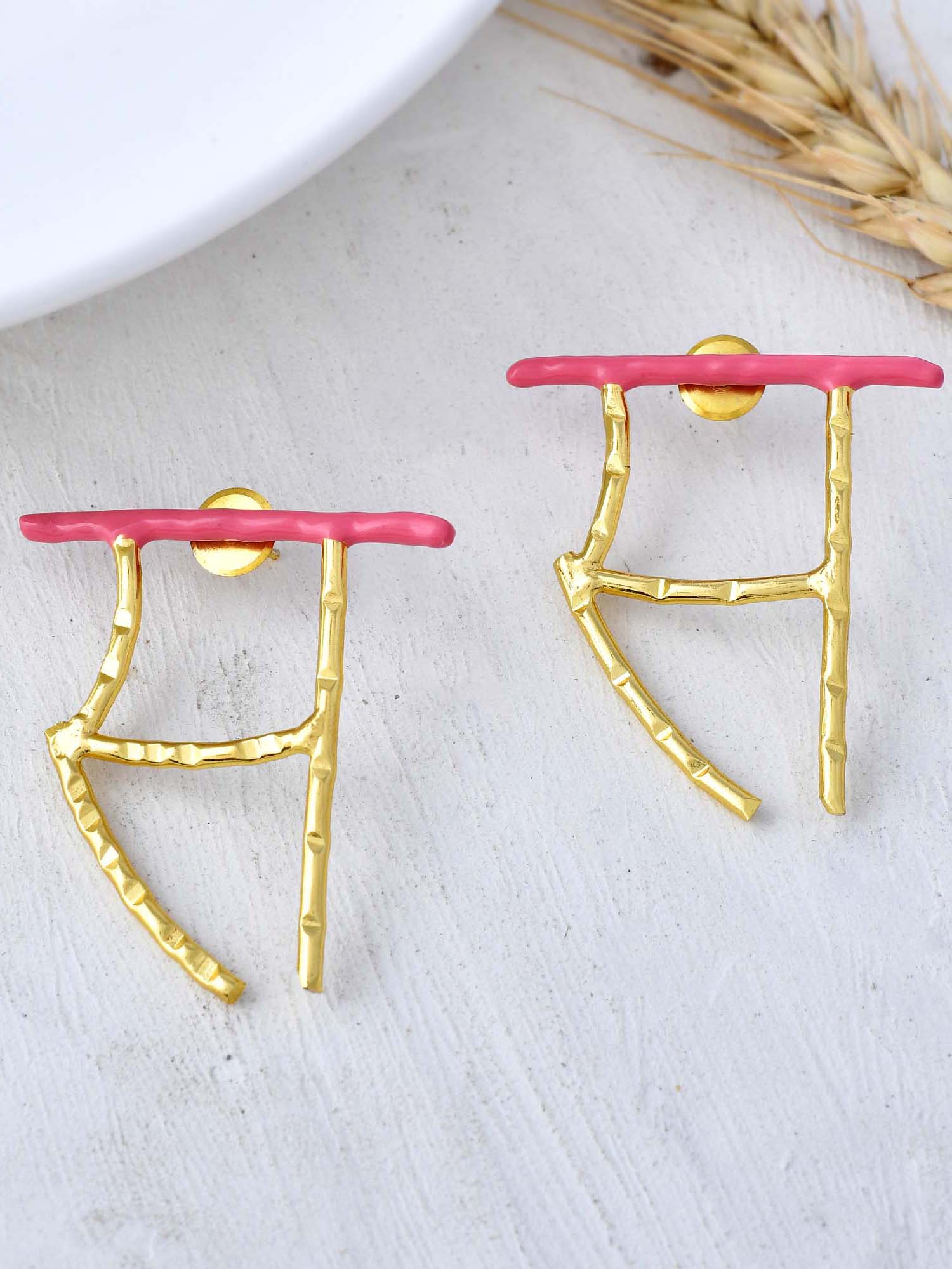 Women's Akshar Highlighter Earring Sh55