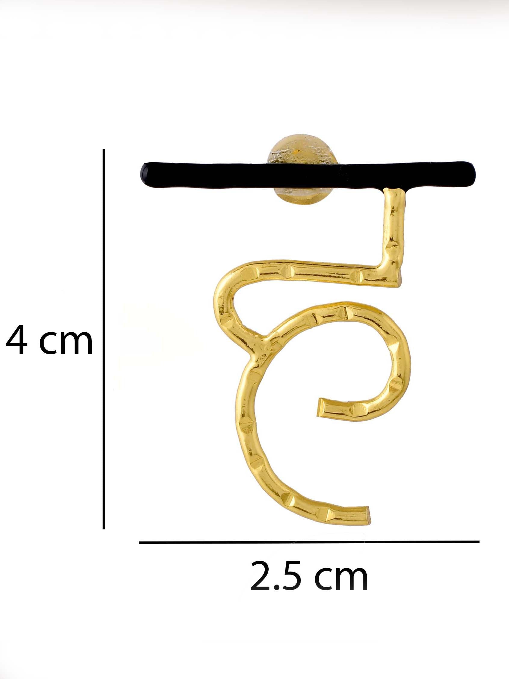 Women's Akshar Highlighter Earring H22H