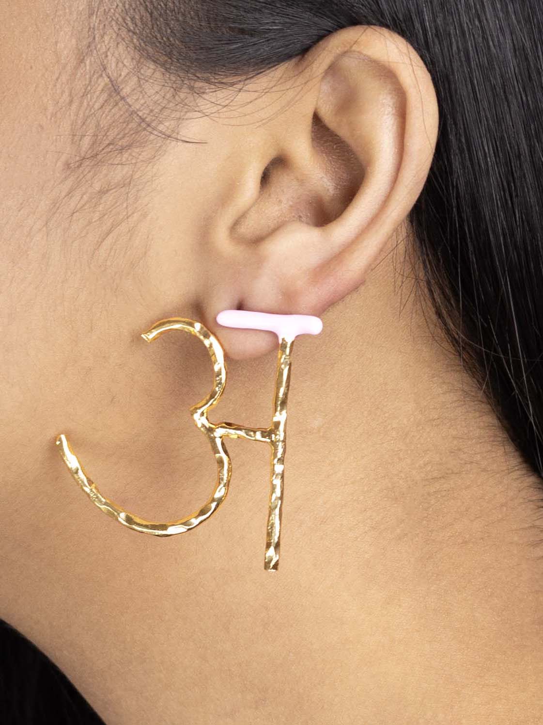 Women's Akshar Highlighter Earring P3 - Zurii Jewels