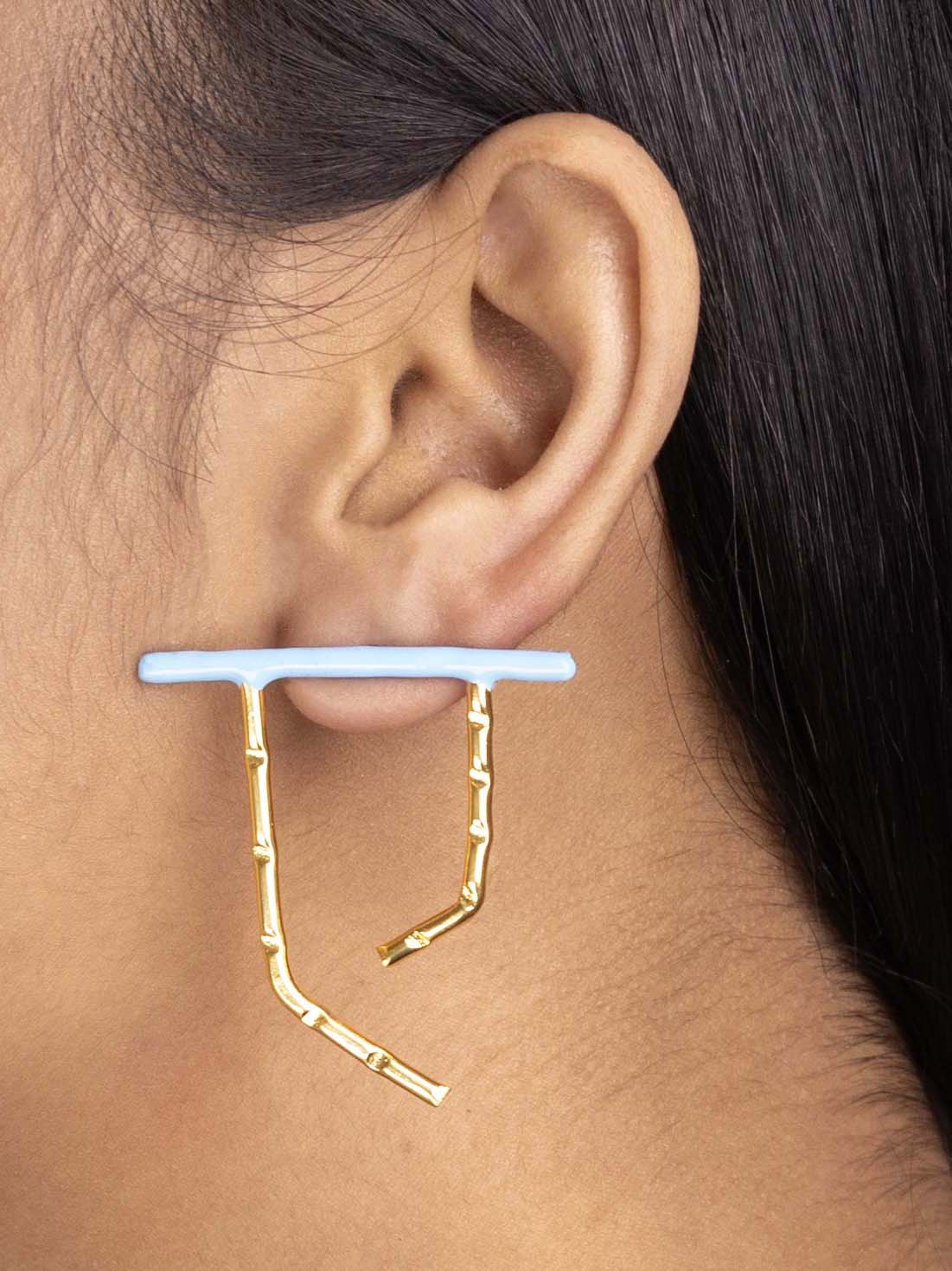 Women's Akshar Highlighter Earring H1H - Zurii Jewels