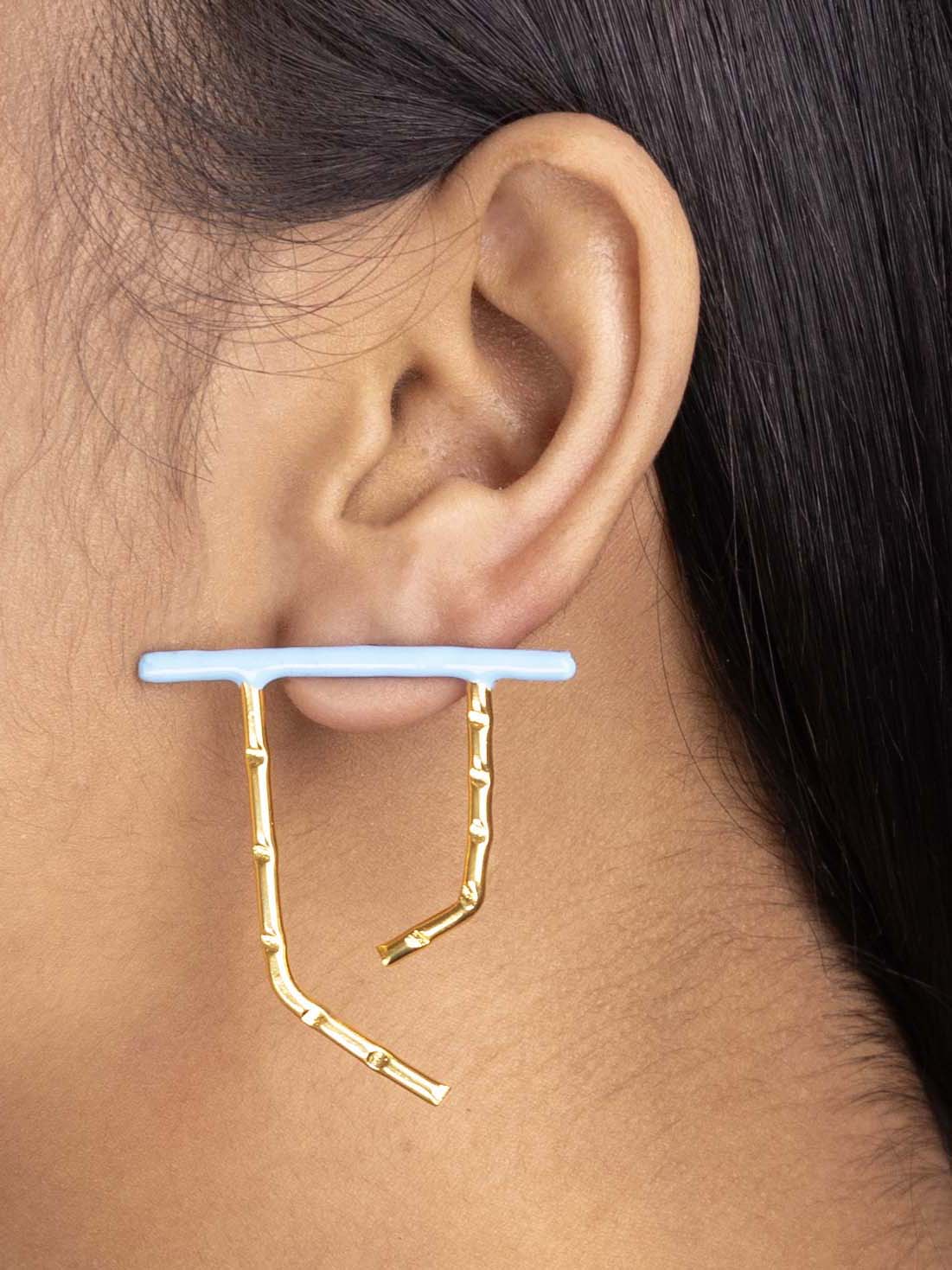 Women's Akshar Highlighter Earring H1H