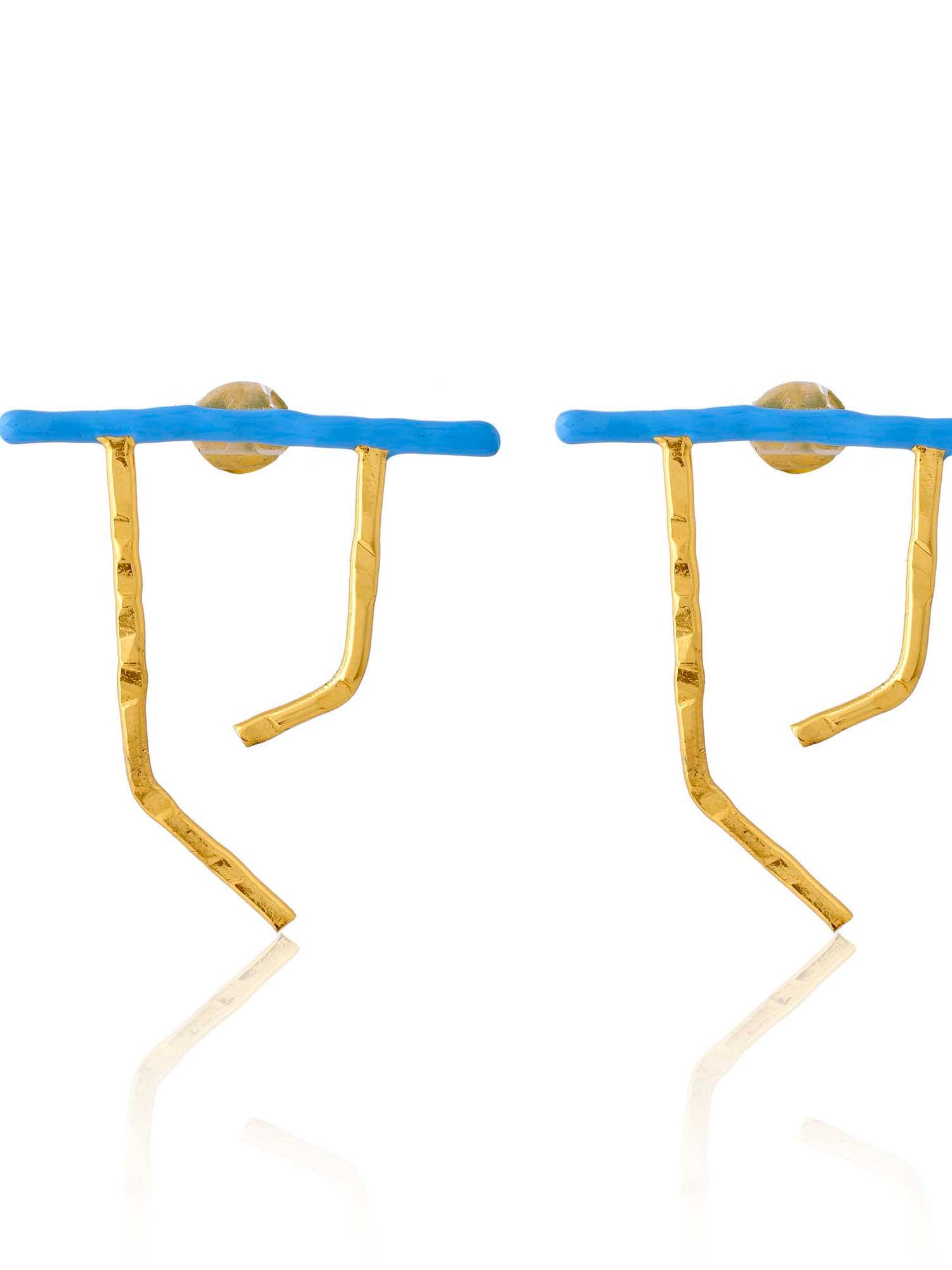 Women's Akshar Highlighter Earring H1H