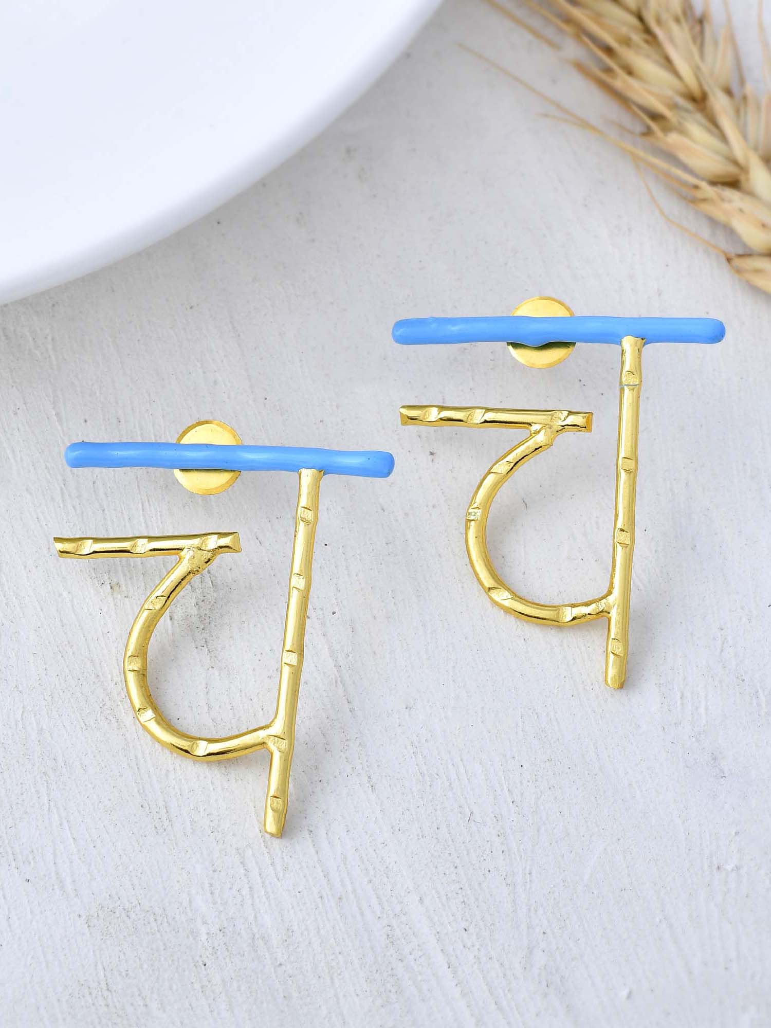 Women's Akshar Highlighter Earring E005