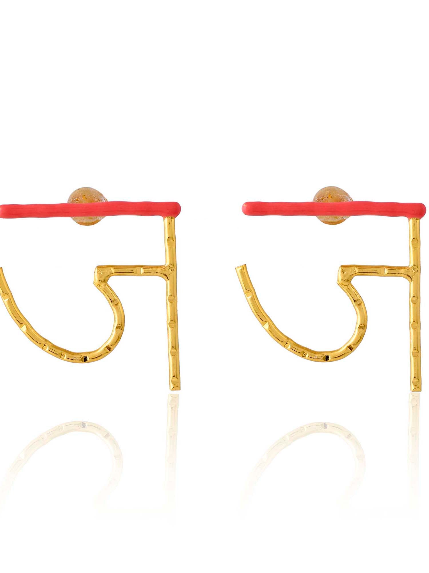 Women's Akshar Highlighter Earring E04