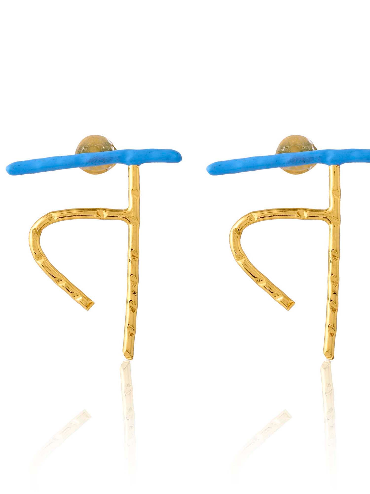 Women's Akshar Highlighter Earring E02