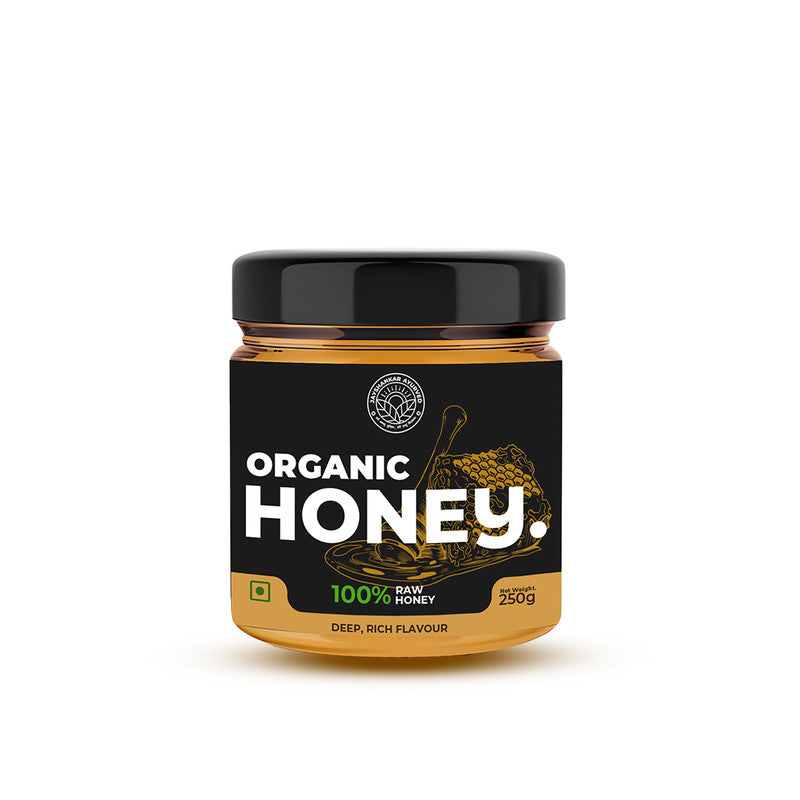 Honey - Nature'S Treasures With Raw, , And Organic Honey (250 Gram)