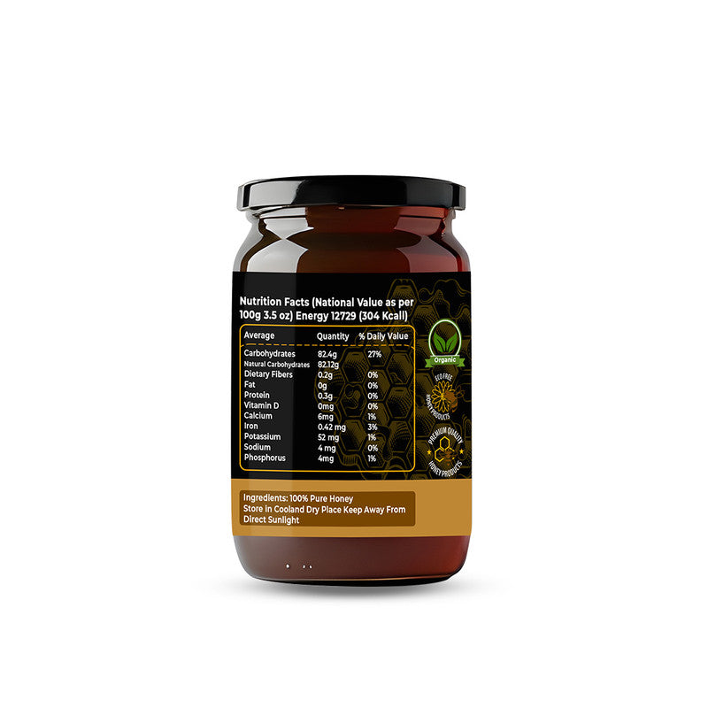 Honey - Nature'S Treasures With Raw, Pure, And Organic Honey (500 Gram) - Jayshankar Ayurved