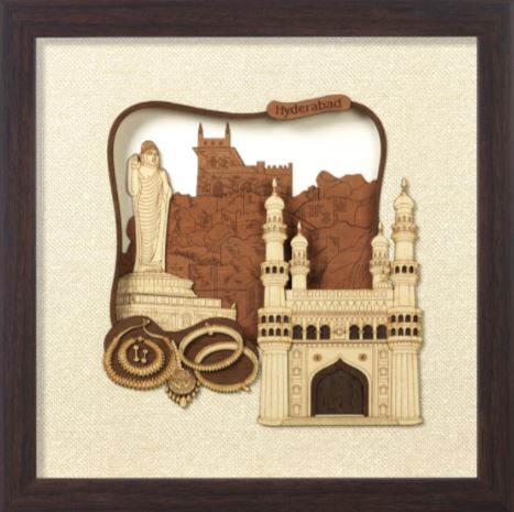 Hyderabad Monument Frame