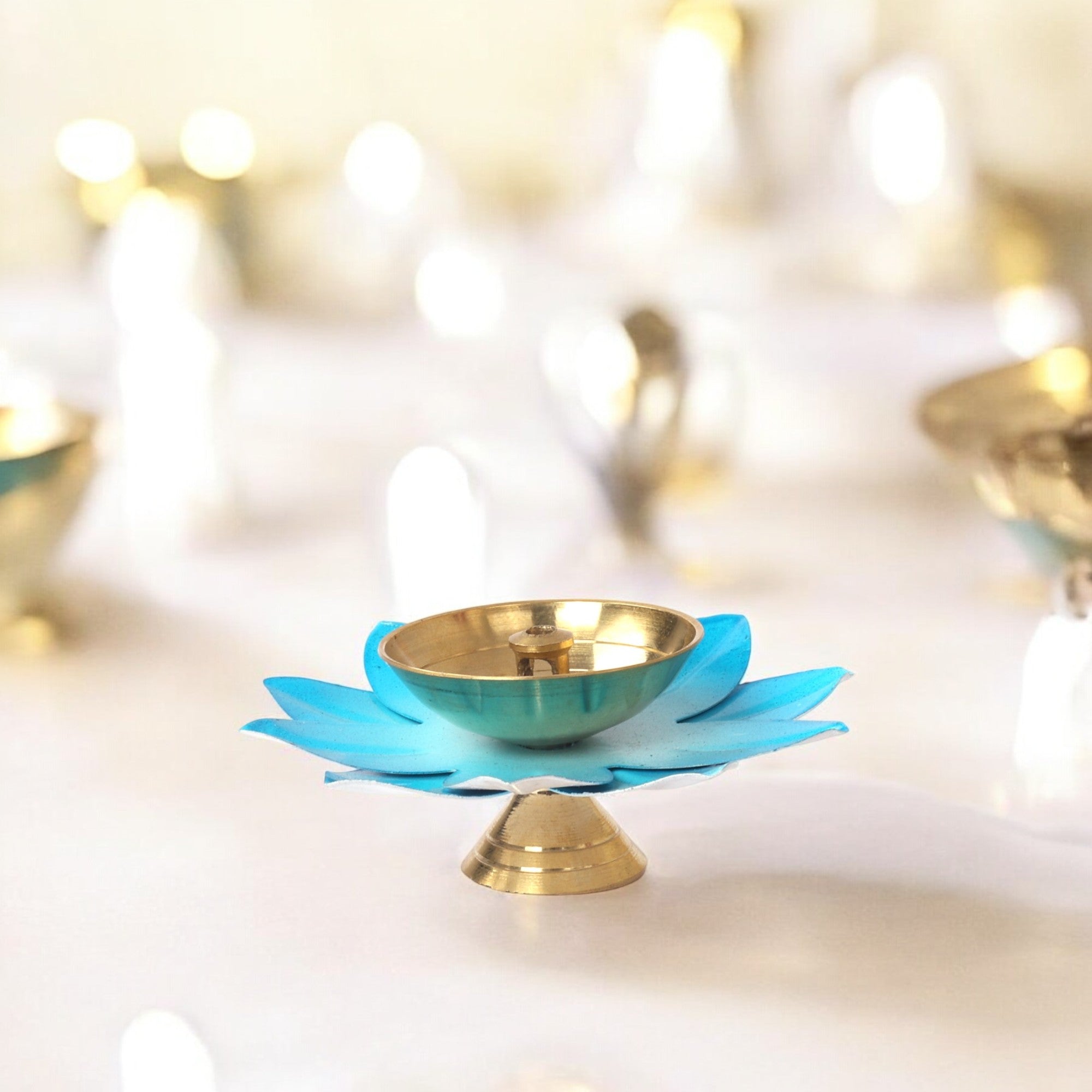 Handcrafted Brass Diya for Spiritual Elegance